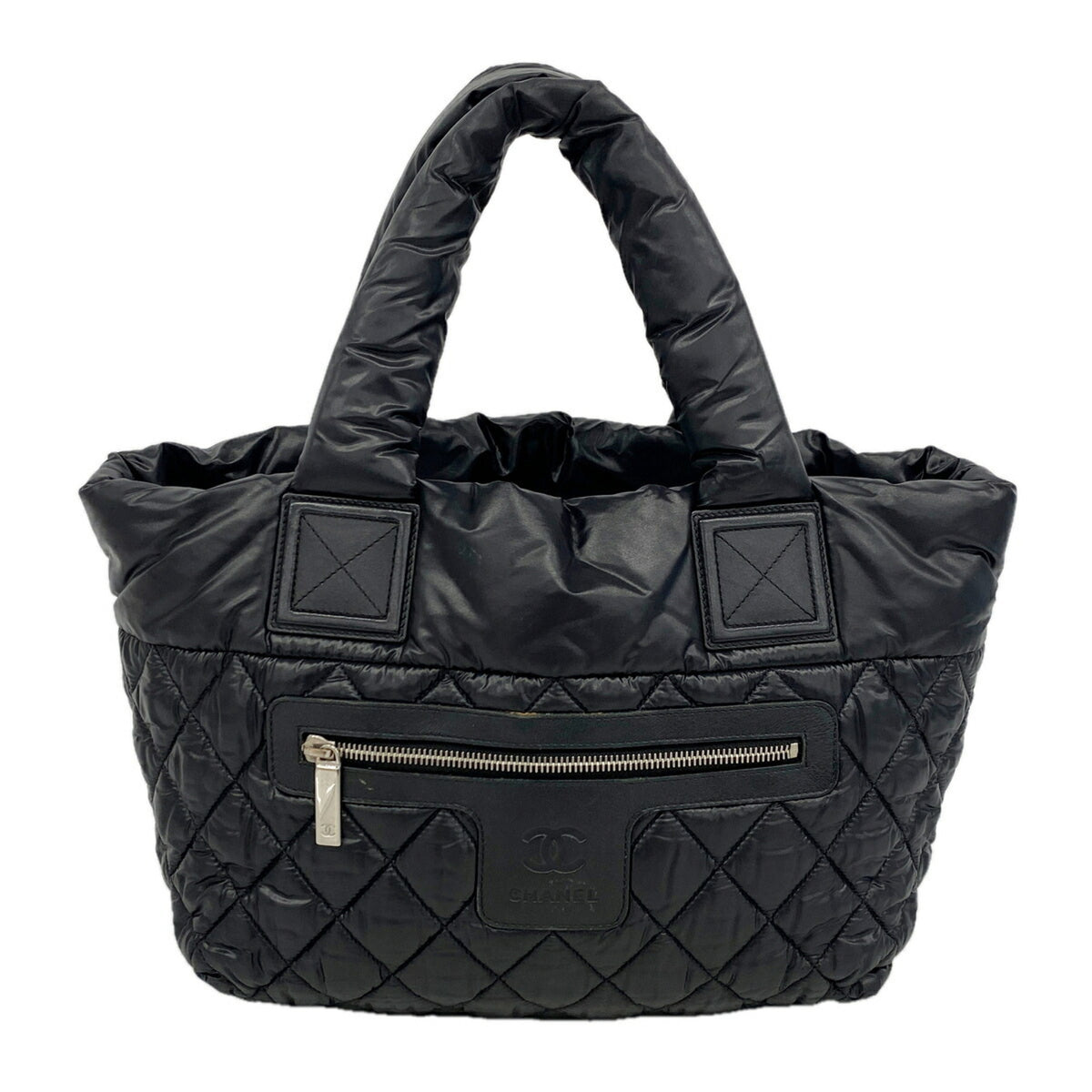 Chanel Black Nylon Tote Bag (Pre-Owned)