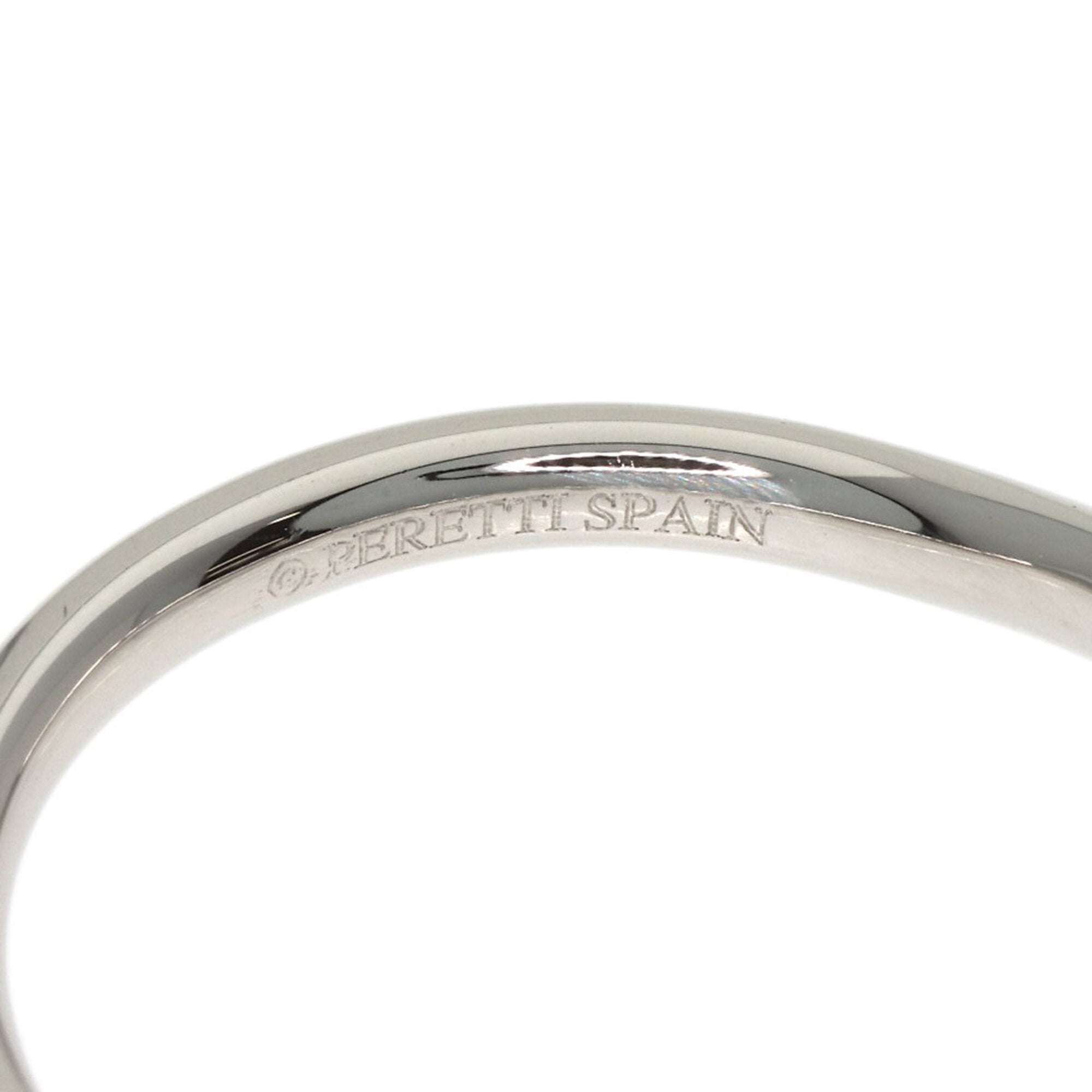 Tiffany Platinum Platinum 950 Band Ring (Pre-Owned)