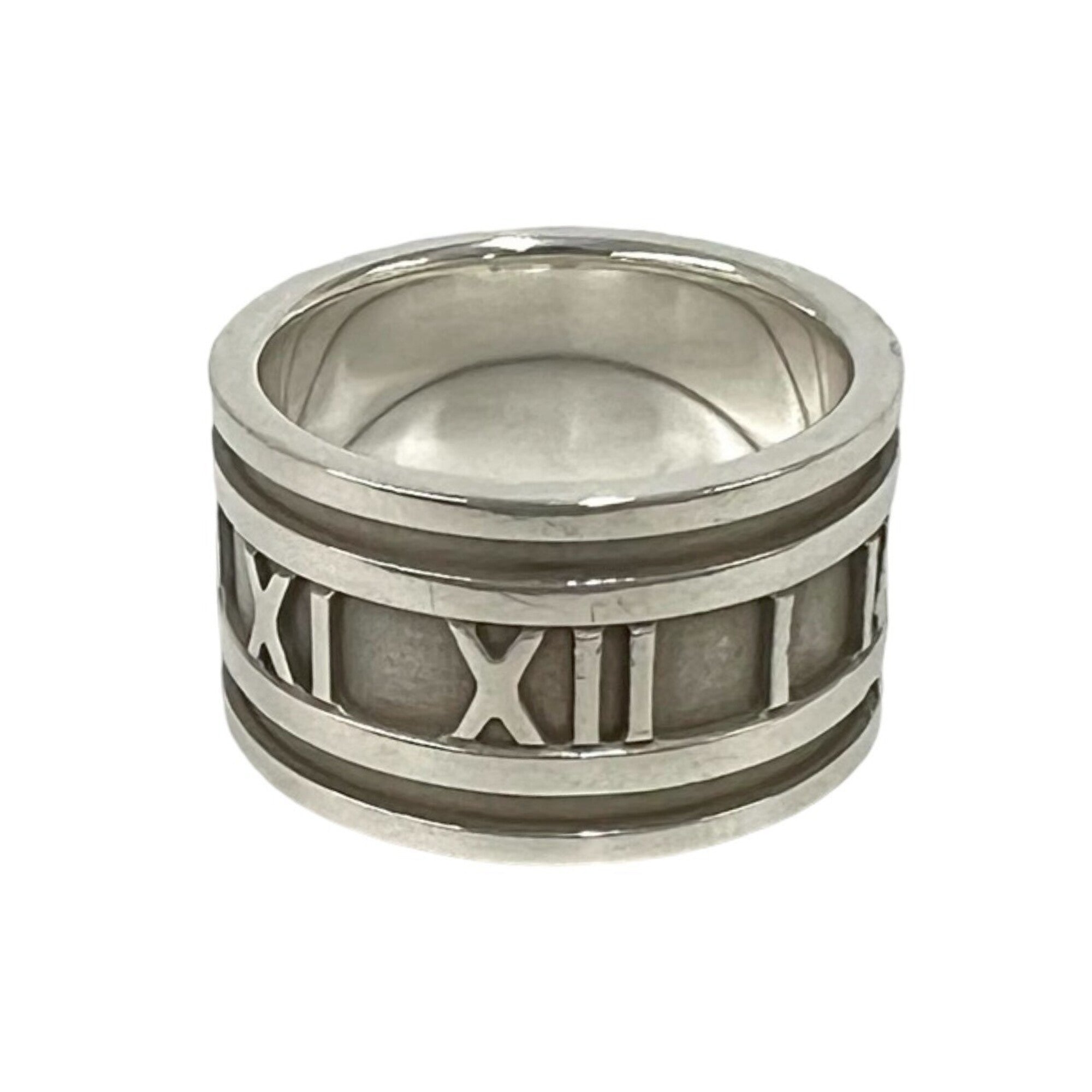 Tiffany Silver Silver 925 Band Ring (Pre-Owned)