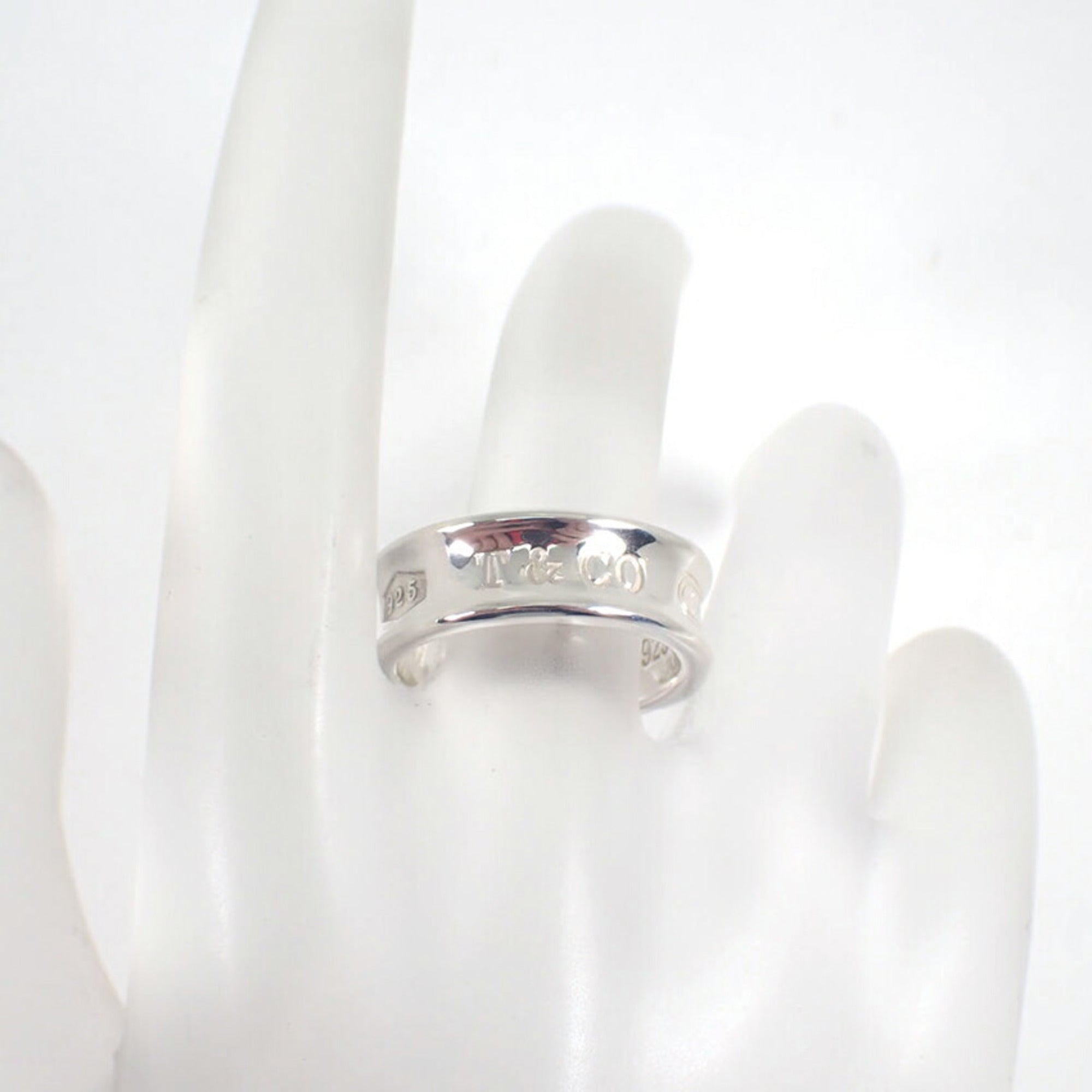 Tiffany Sterling Silver 925 Band Ring (Pre-Owned)