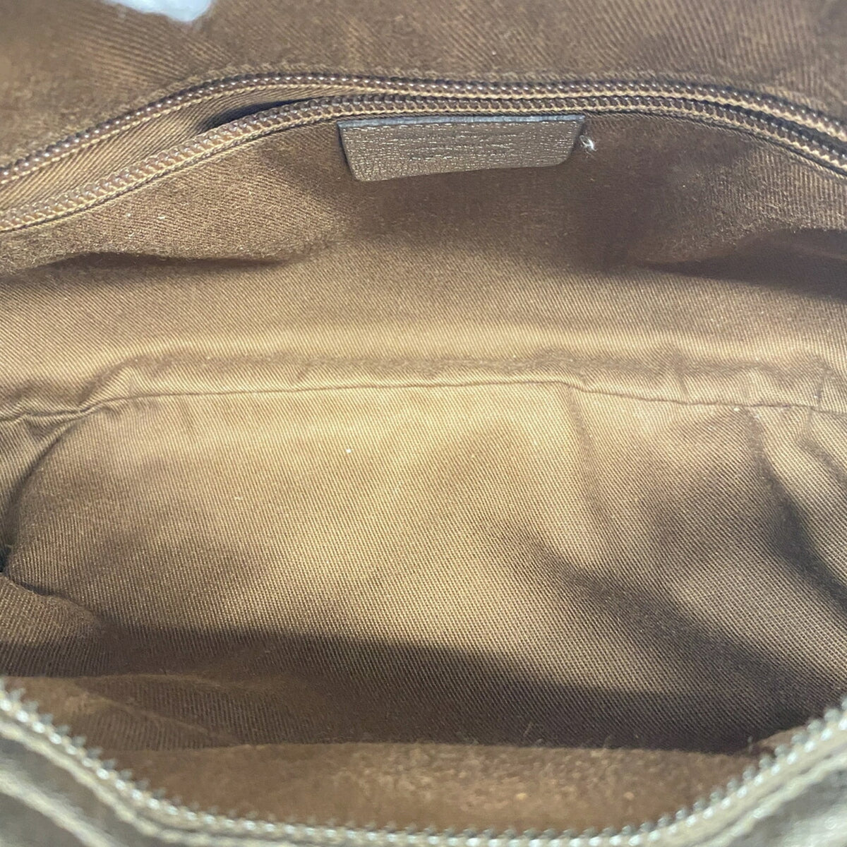 Salvatore Ferragamo Metallic Brown Leather Handbag (Pre-Owned)