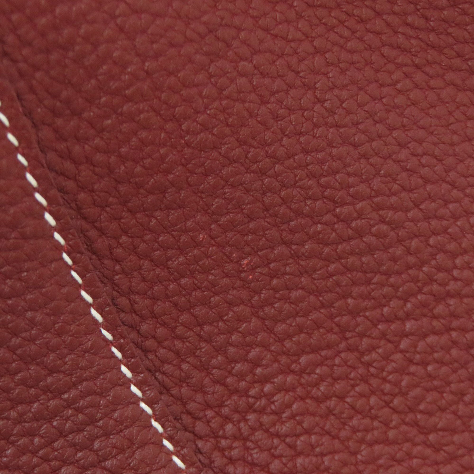 Hermes Bordeaux Negonda Leather Tote Bag (Pre-Owned)