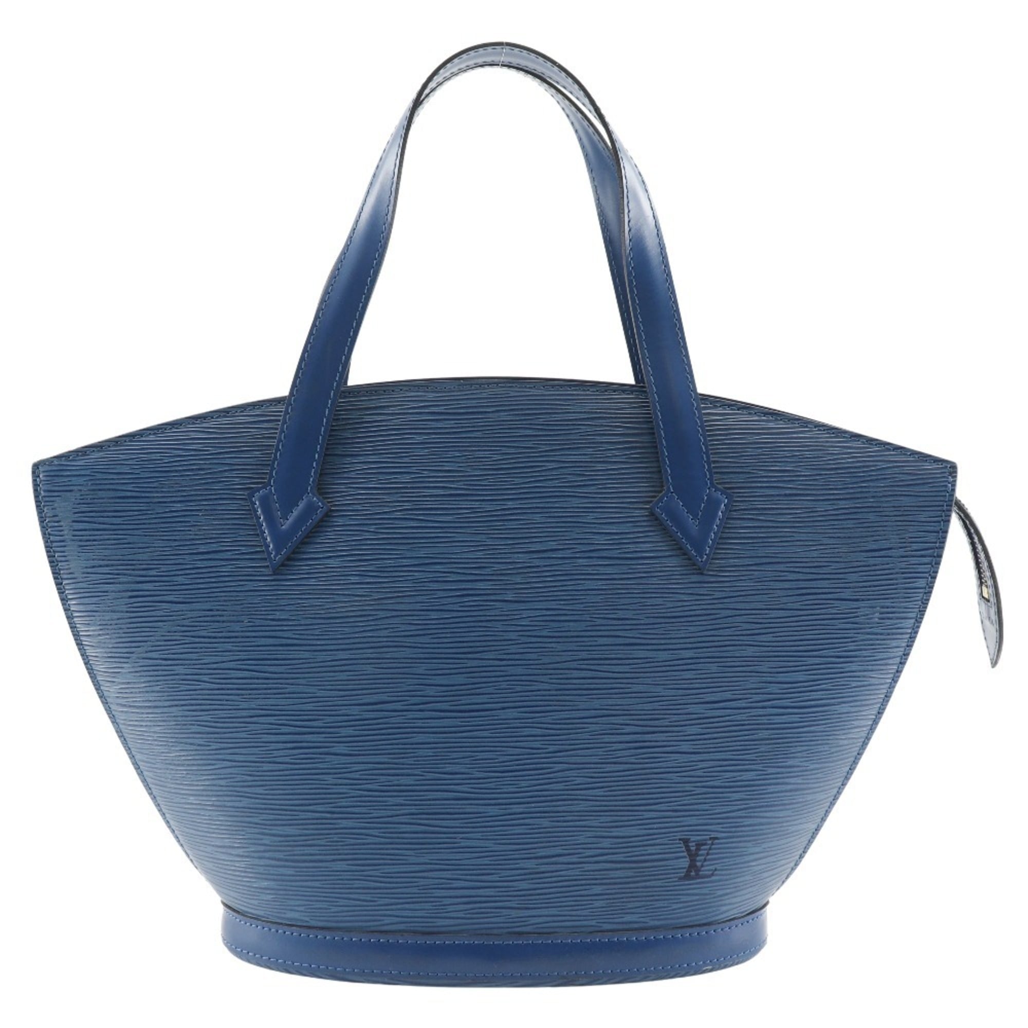 Louis Vuitton Epi Blue Toledo Blue Epi Leather Handbag (Pre-Owned)