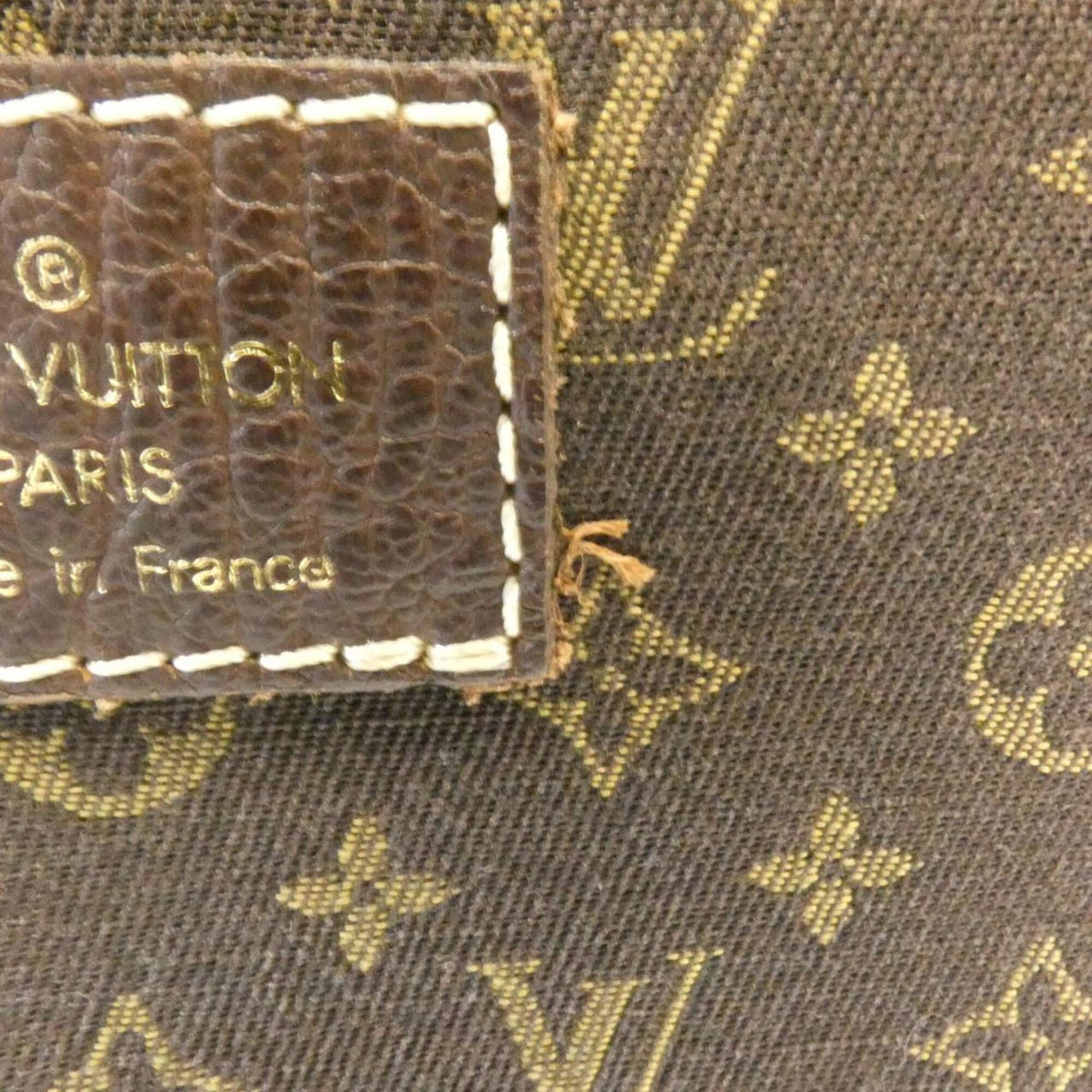 Louis Vuitton Ebene Canvas Shoulder Bag (Pre-Owned)