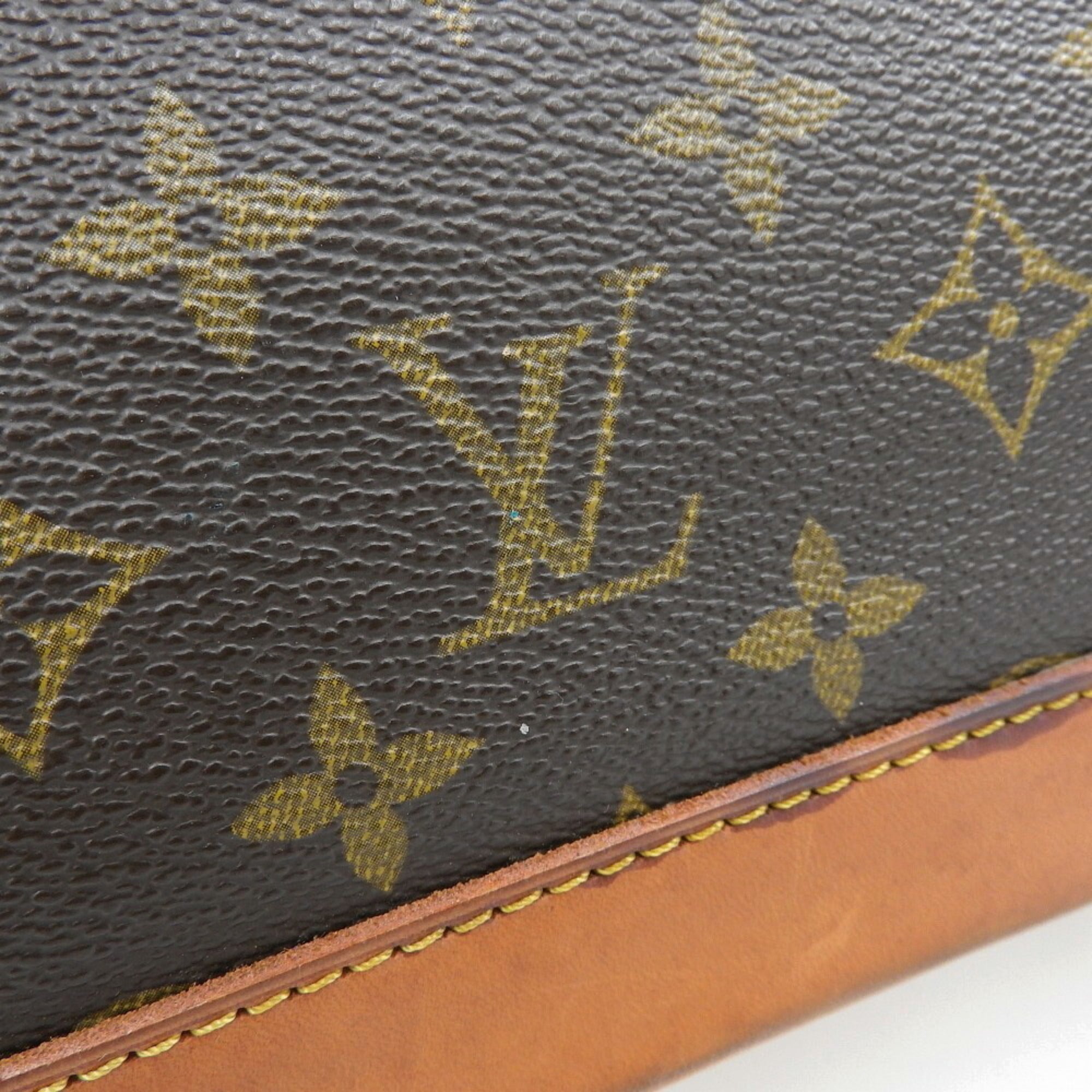 Louis Vuitton Brown Monogram Pvc Leather Handbag (Pre-Owned)