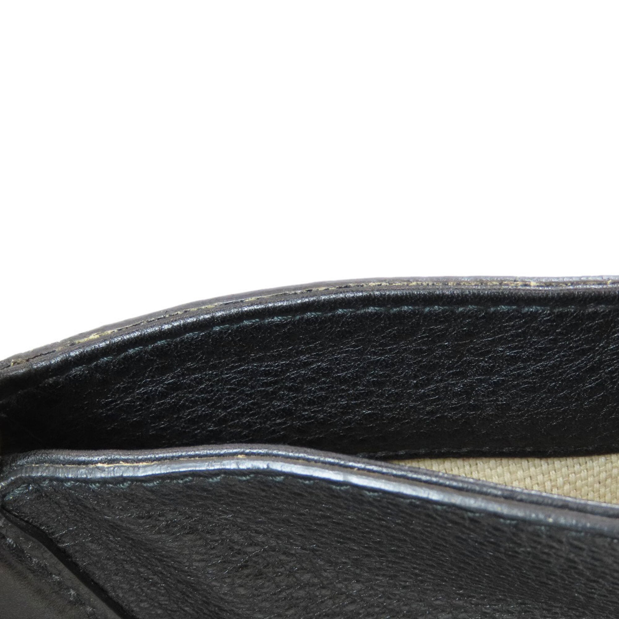 Gucci Black Leather Tote Bag (Pre-Owned)