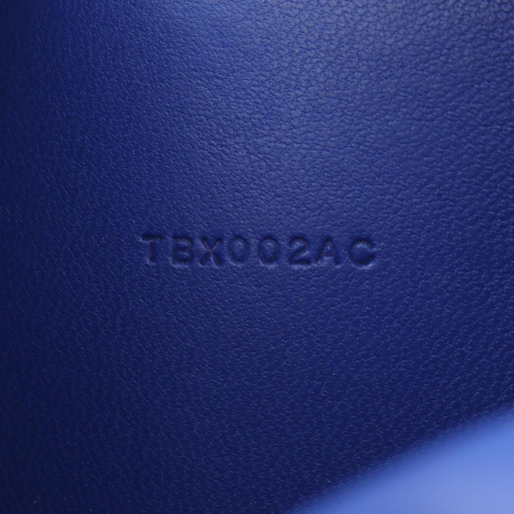 Hermes Blue Togo Leather Long Wallet (Bi-Fold) (Pre-Owned)