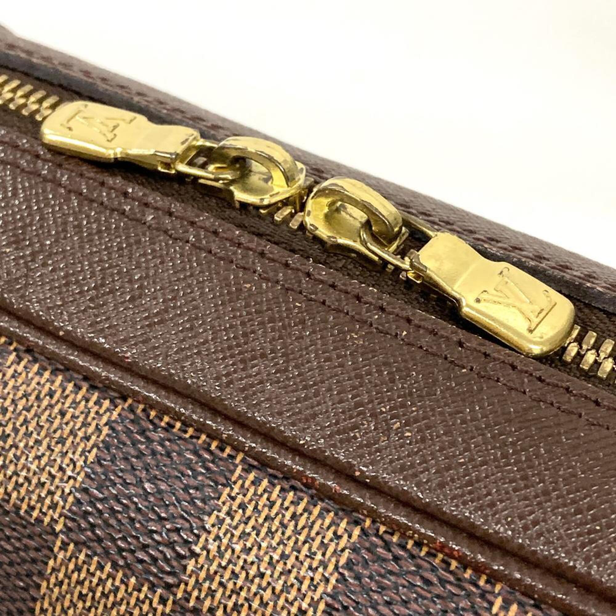 Louis Vuitton Brown Damier Canvas Ebene Galle Damier Canvas Handbag (Pre-Owned)