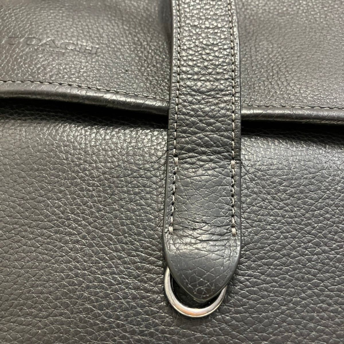 Coach Black Leather Briefcase (Pre-Owned)