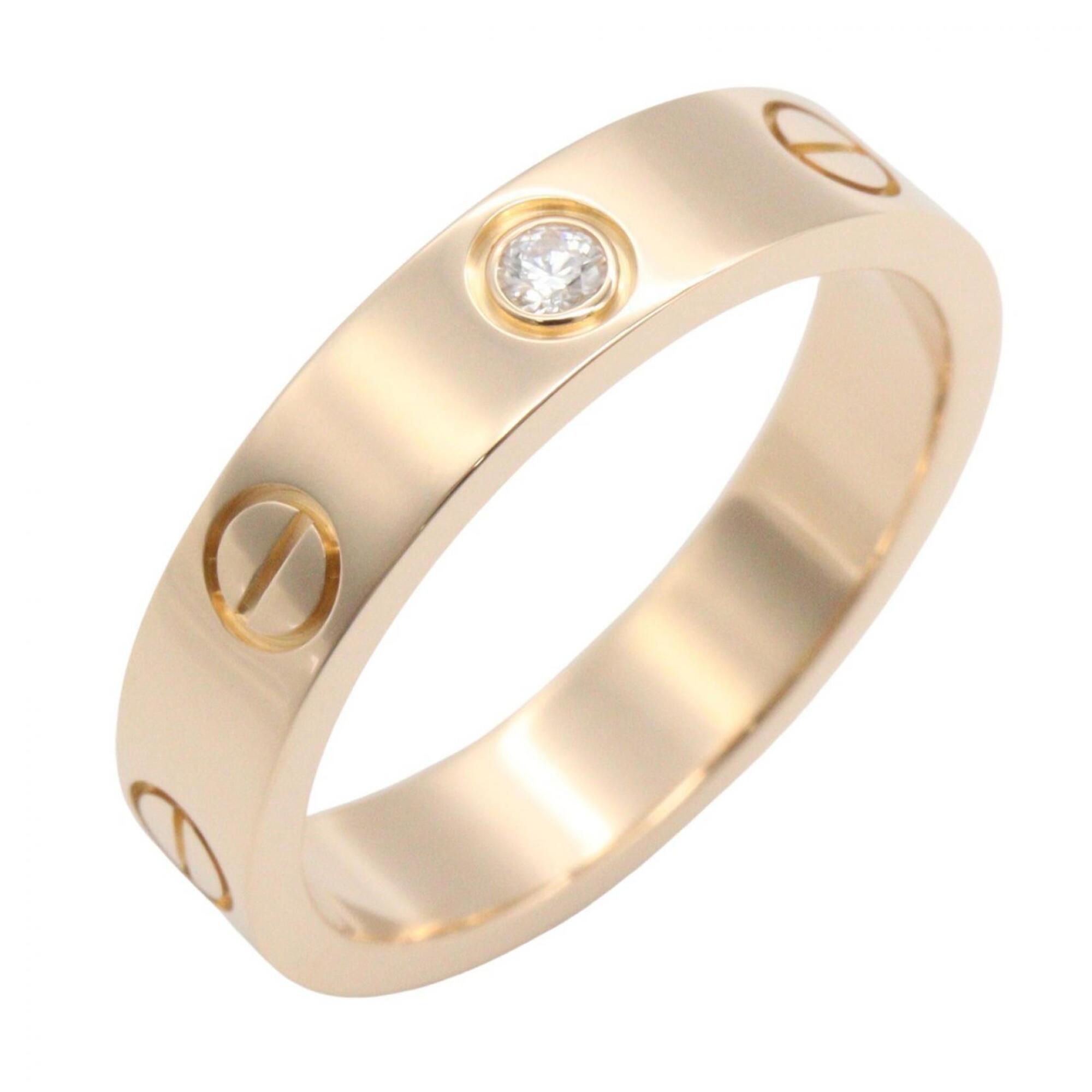 Cartier Gold Clear Pink Gold (18K) Band Ring (Pre-Owned)