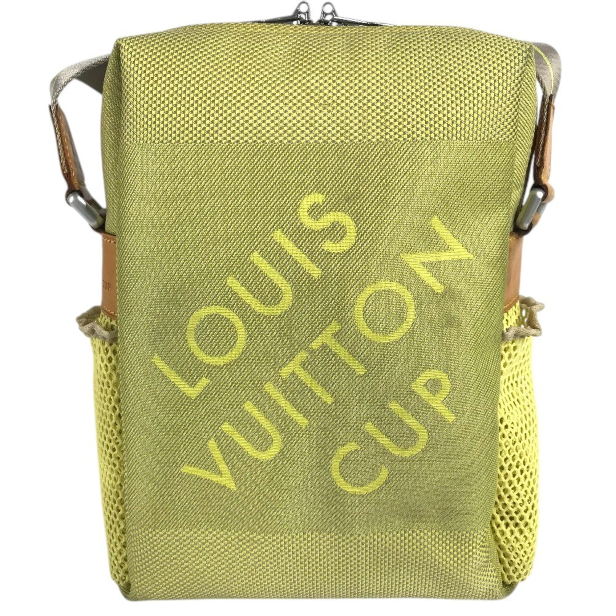 Louis Vuitton Yellow Damier Geant Pochette Shoulder Bag (Pre-Owned)