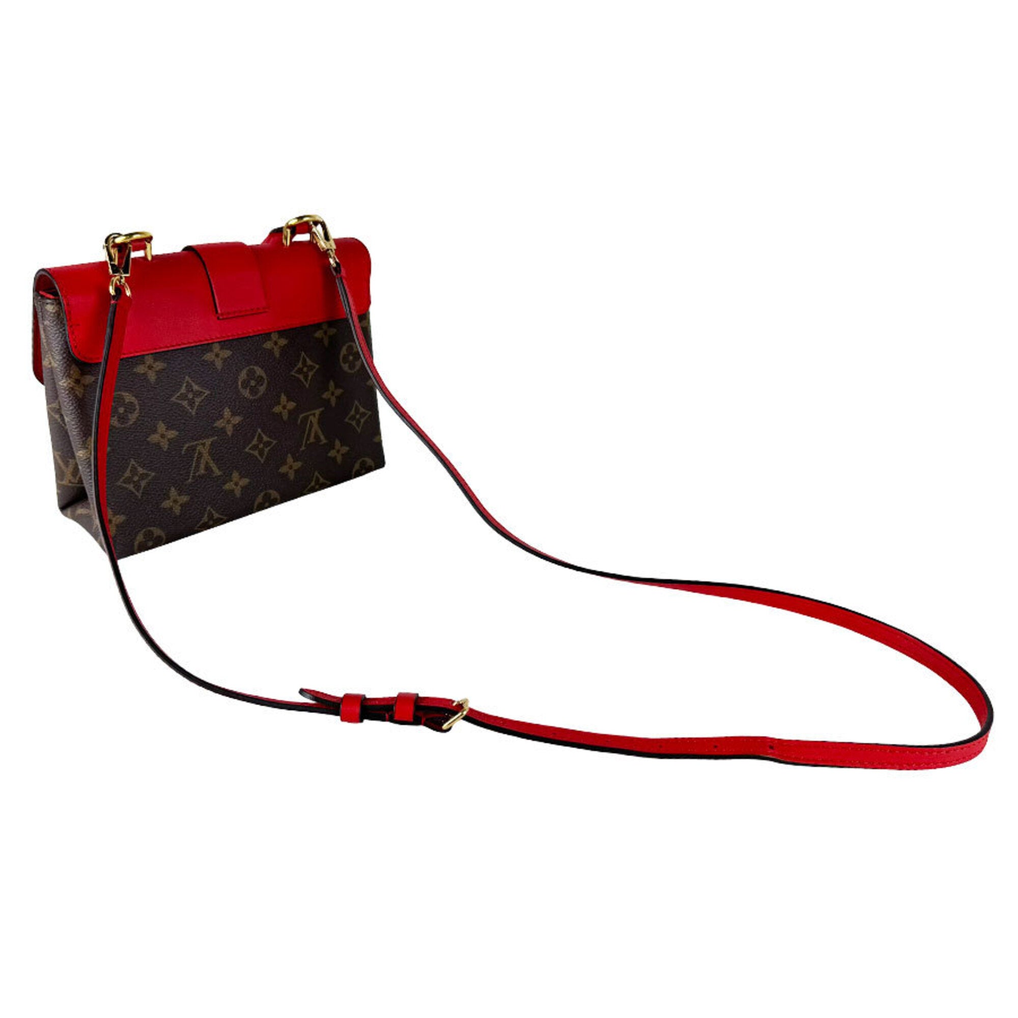 Louis Vuitton Coquelicots Monogram Monogram Handbag Shoulder Bag (Pre-Owned)
