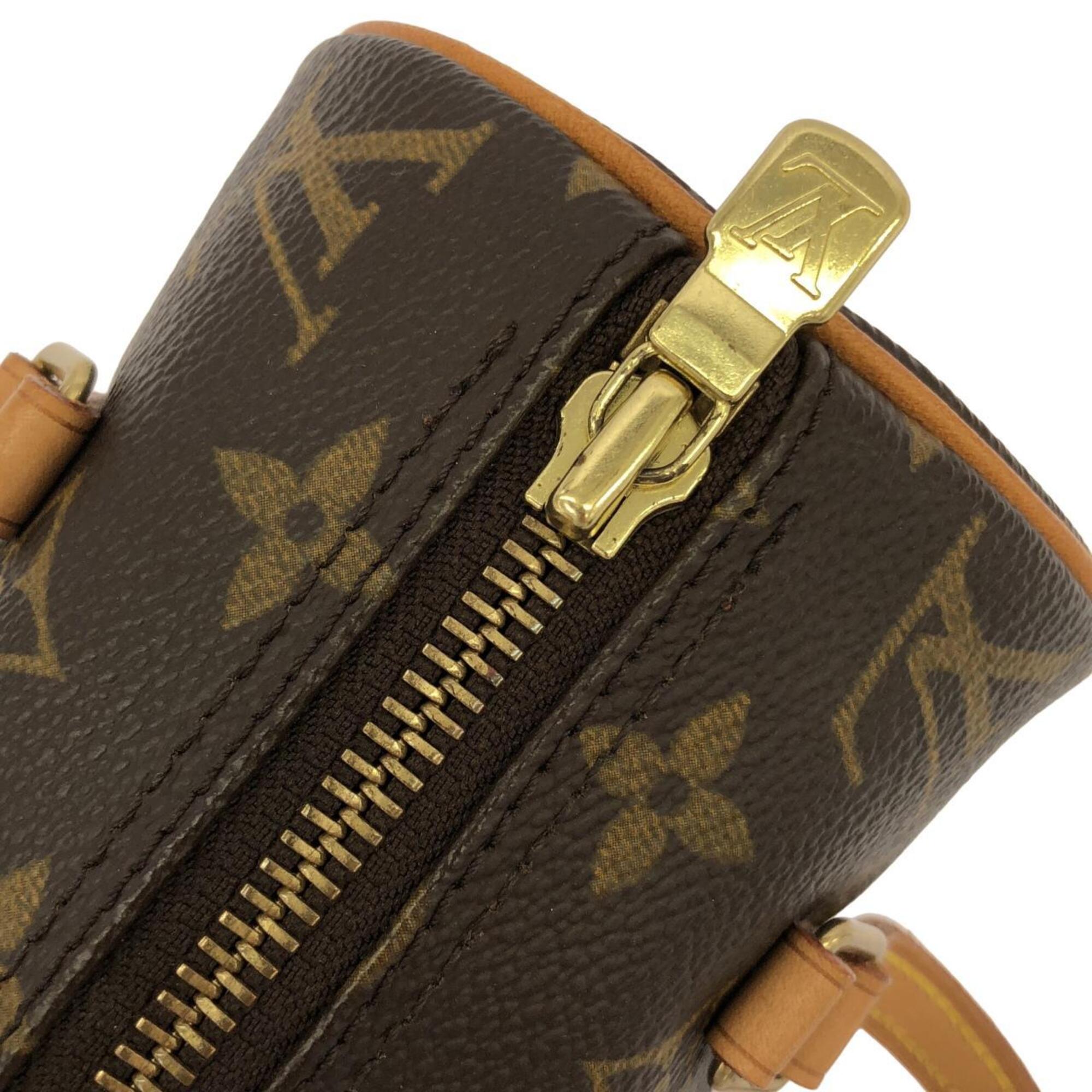 Louis Vuitton Brown Coated Canvas Handbag (Pre-Owned)