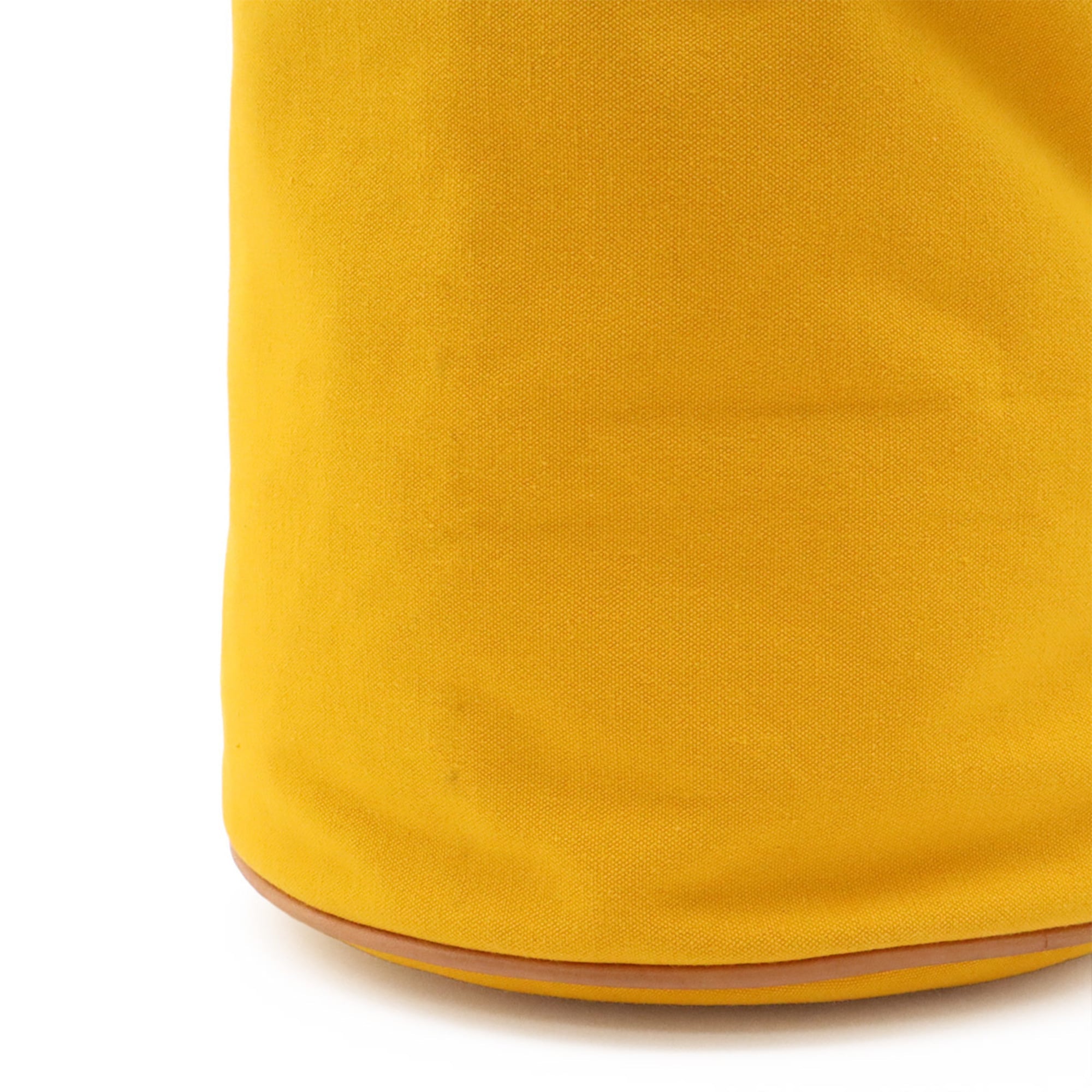 Hermes Yellow Canvas Shoulder Bag (Pre-Owned)