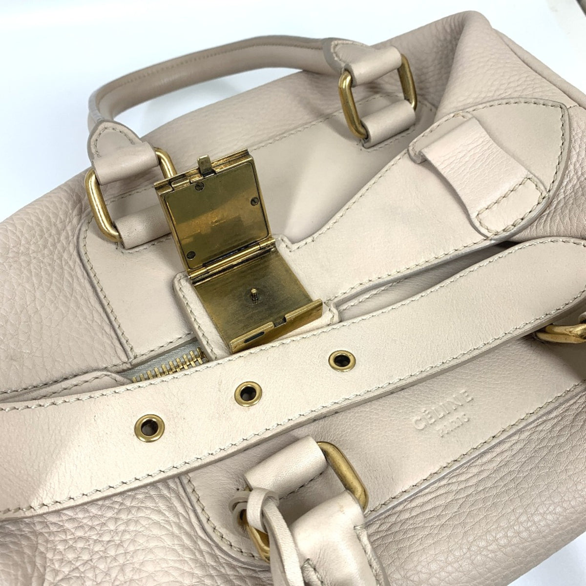 Celine Beige Leather Handbag (Pre-Owned)
