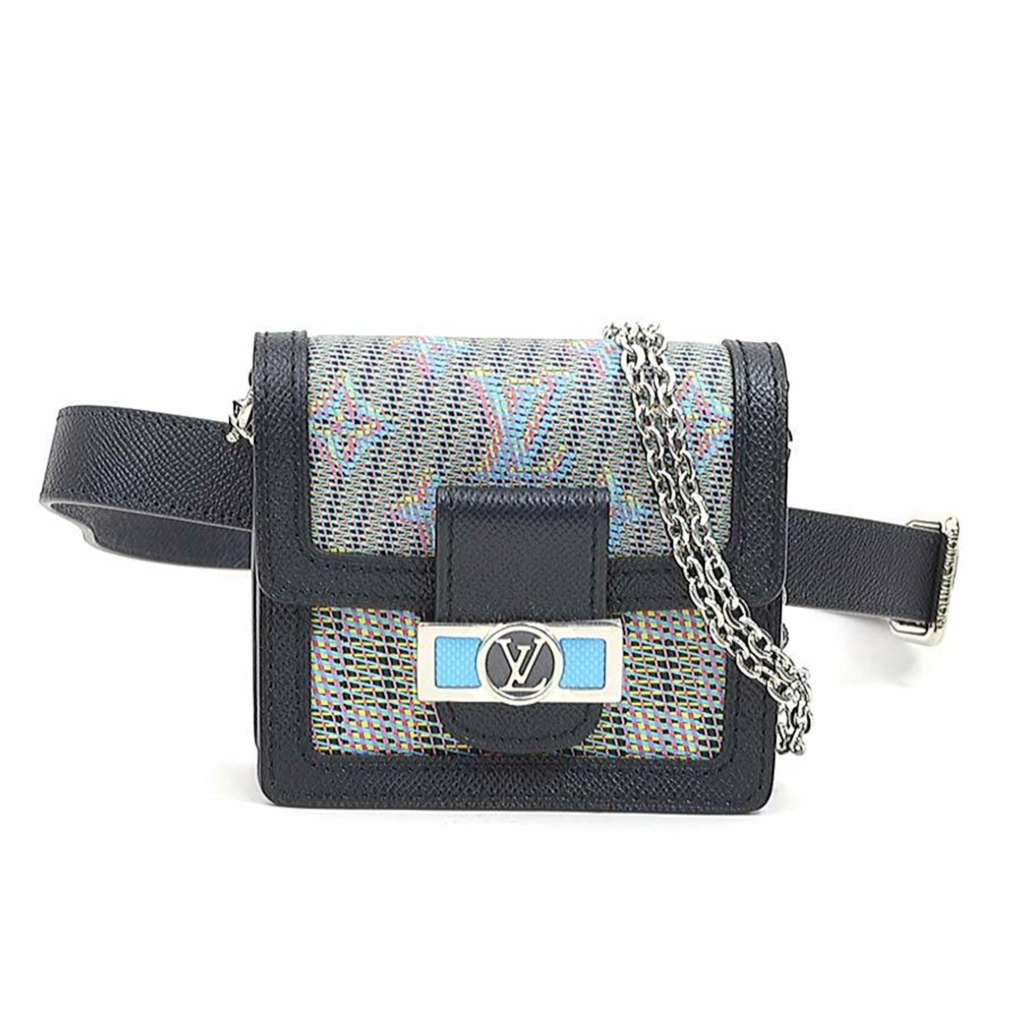 Louis Vuitton Black Multi-Color Monogram Fanny Pack Shoulder Bag (Pre-Owned)