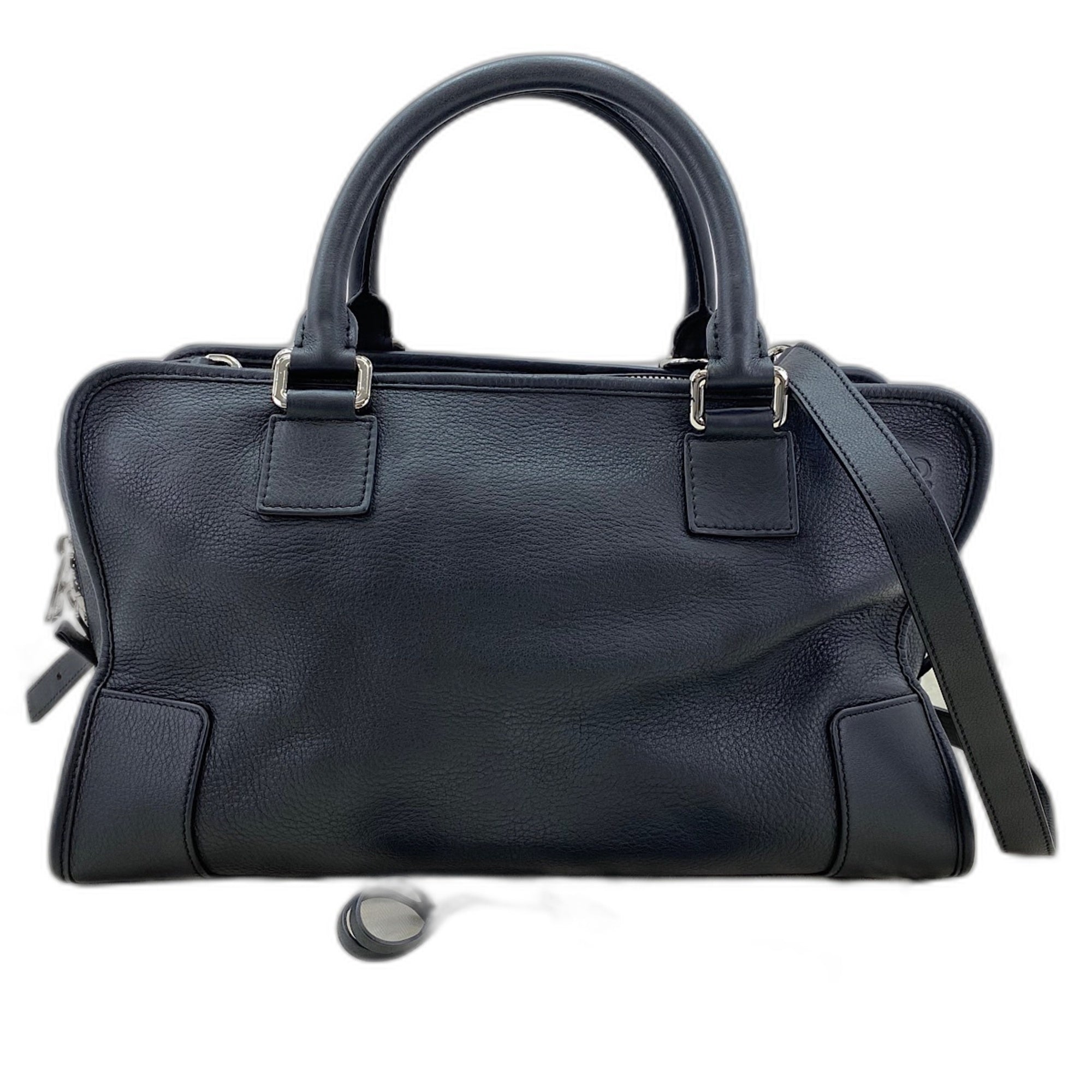 Loewe Black Leather Handbag (Pre-Owned)