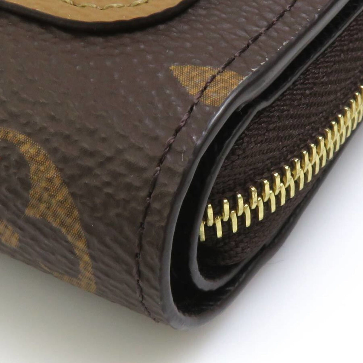 Louis Vuitton Brown Monogram Reverse Monogram Reverse Wallet (Bi-Fold) (Pre-Owned)