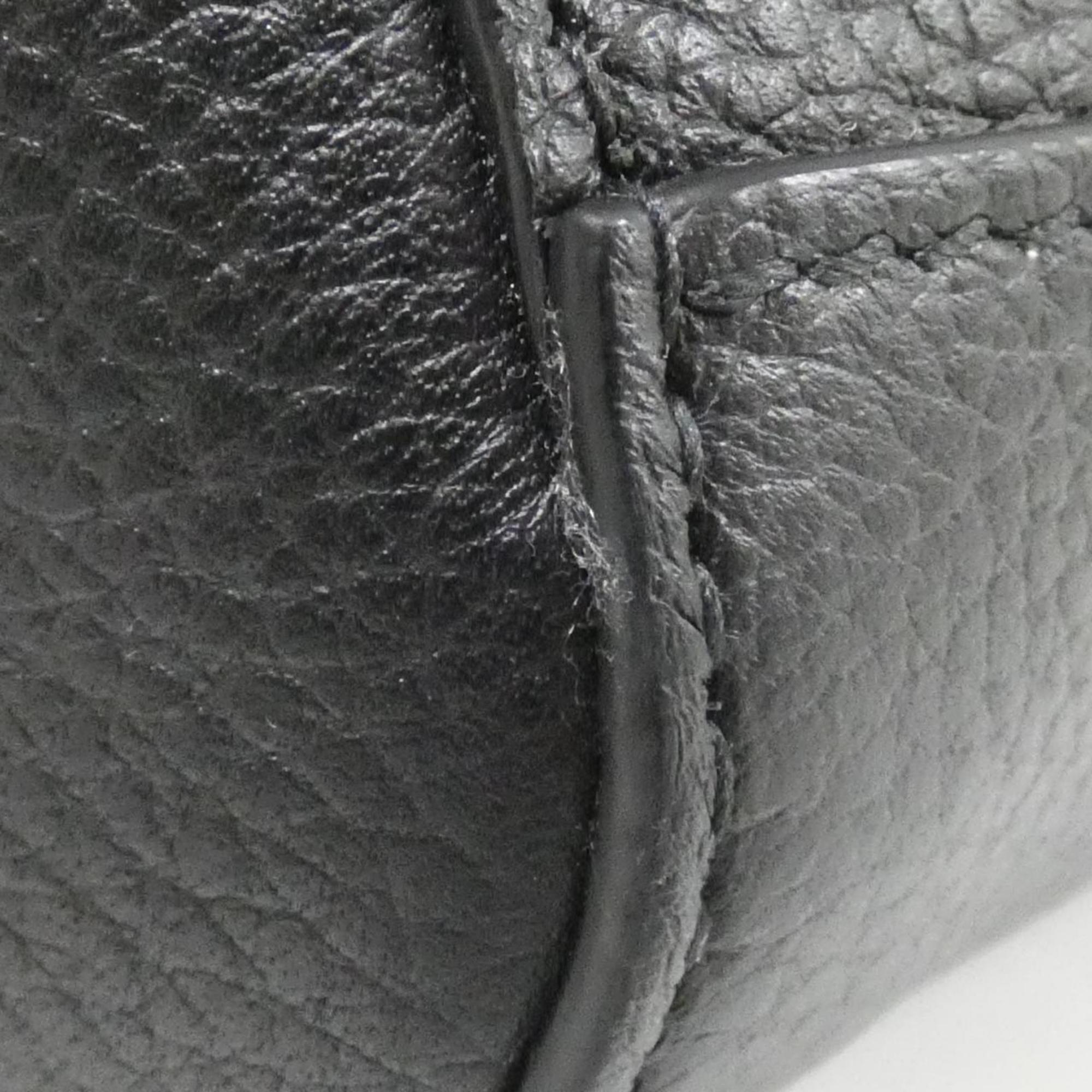 Bvlgari Black Leather Handbag (Pre-Owned)