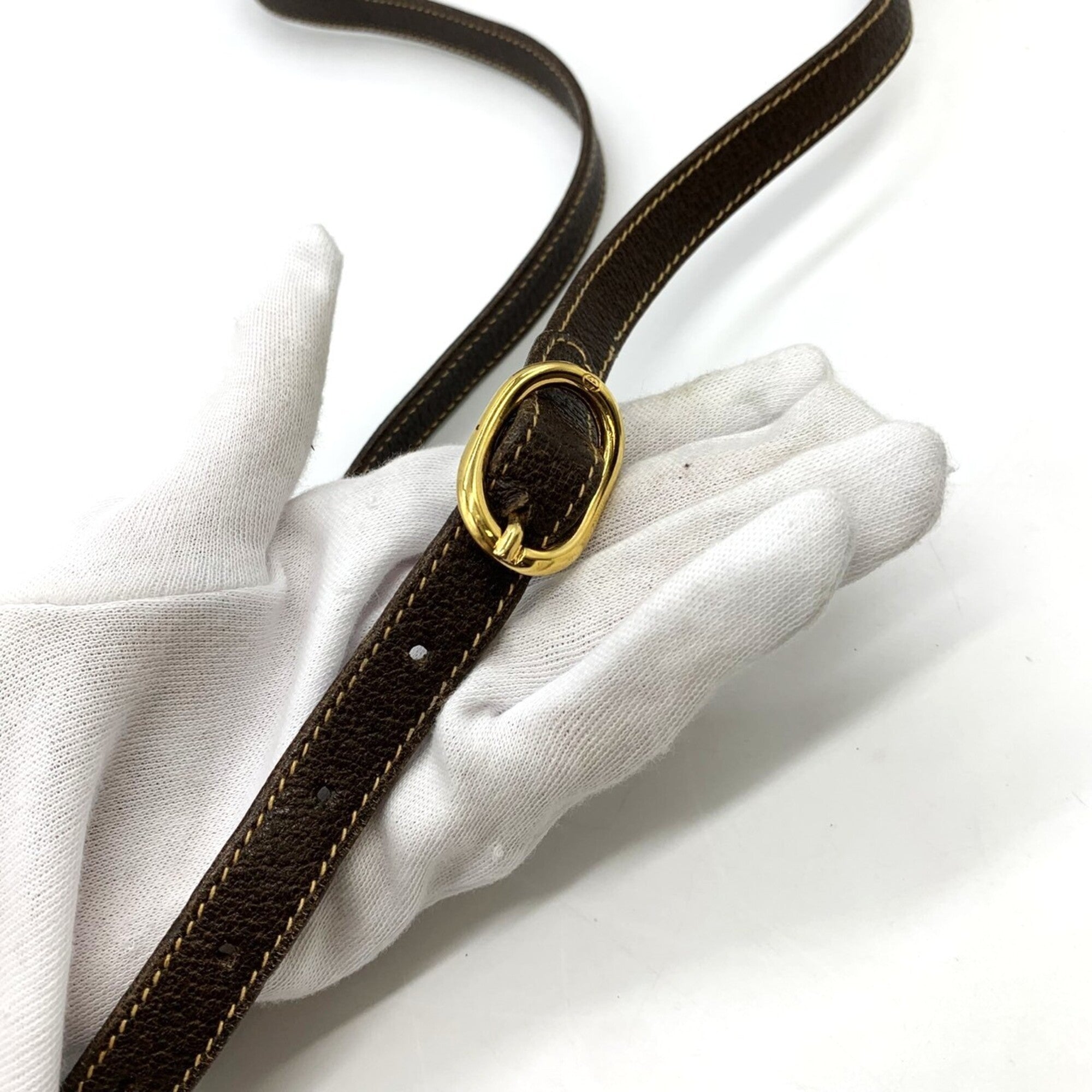 Gucci Brown Gg Supreme Shoulder Bag (Pre-Owned)