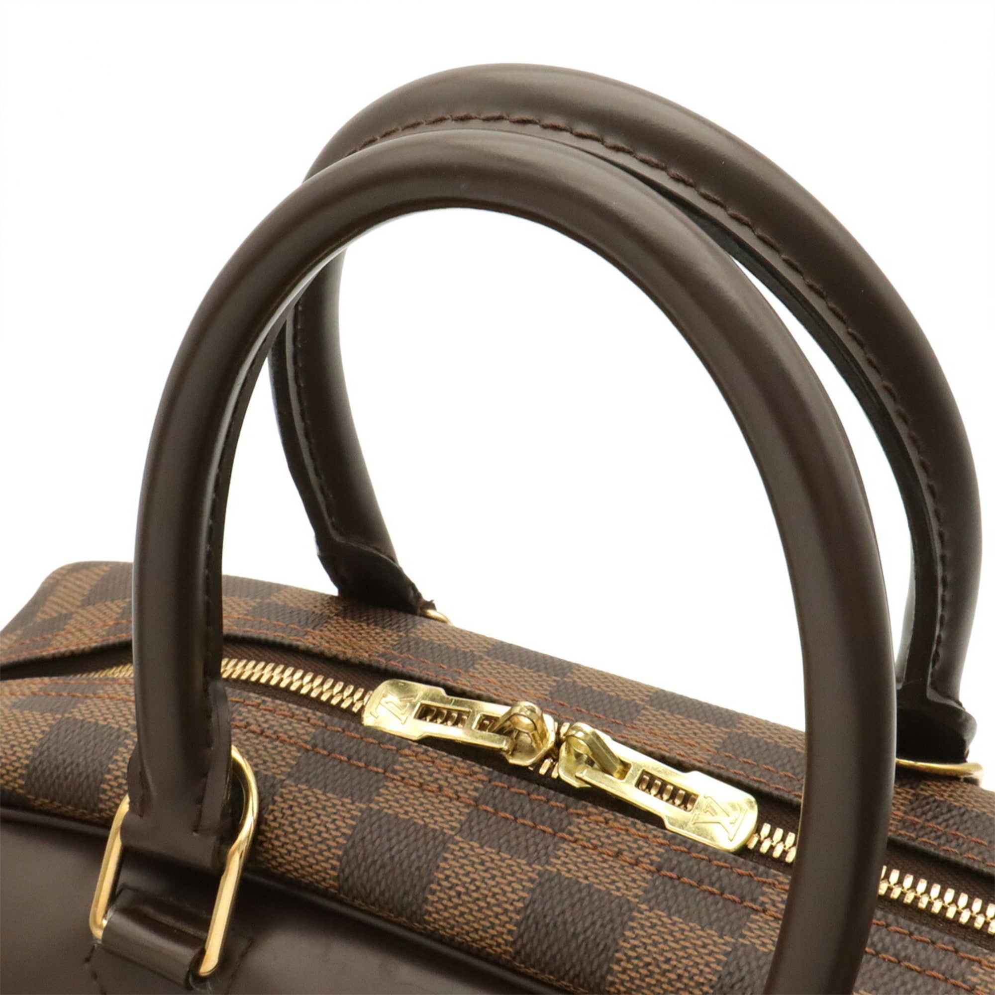 Louis Vuitton Brown Damier Canvas Pvc Handbag (Pre-Owned)
