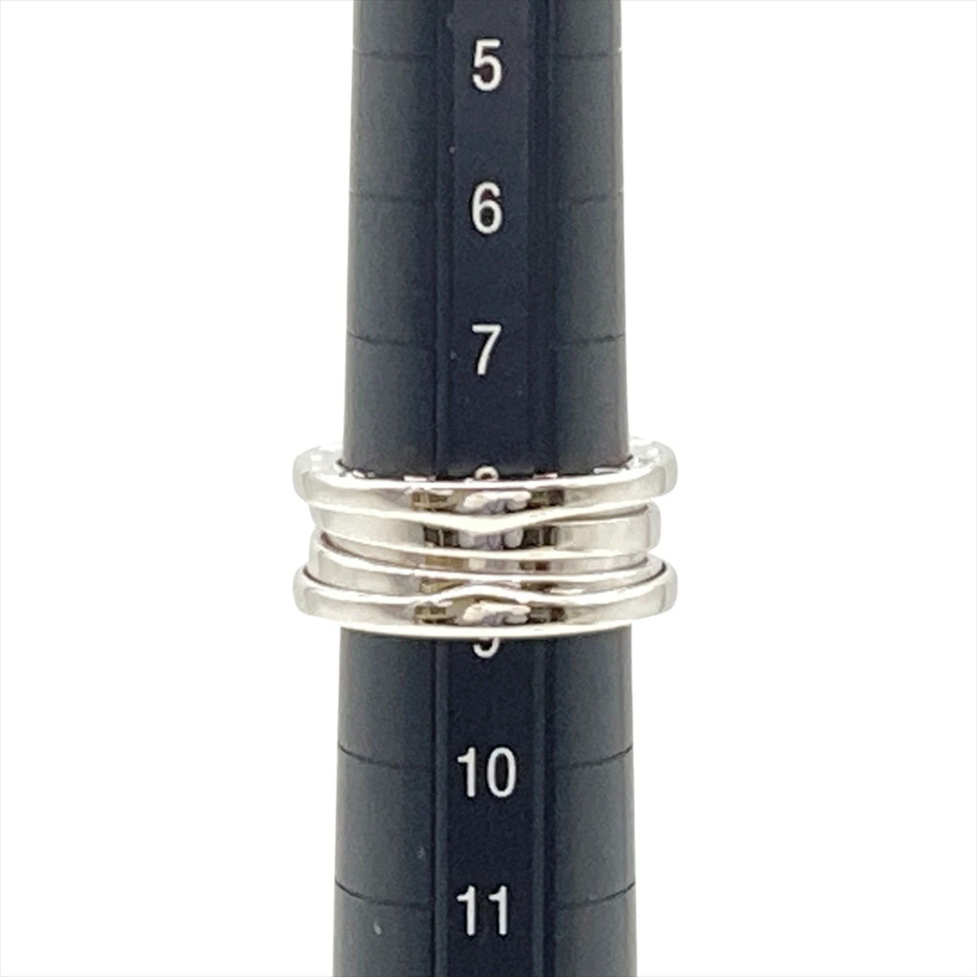 Bvlgari White Gold (18K) Band Ring (Pre-Owned)