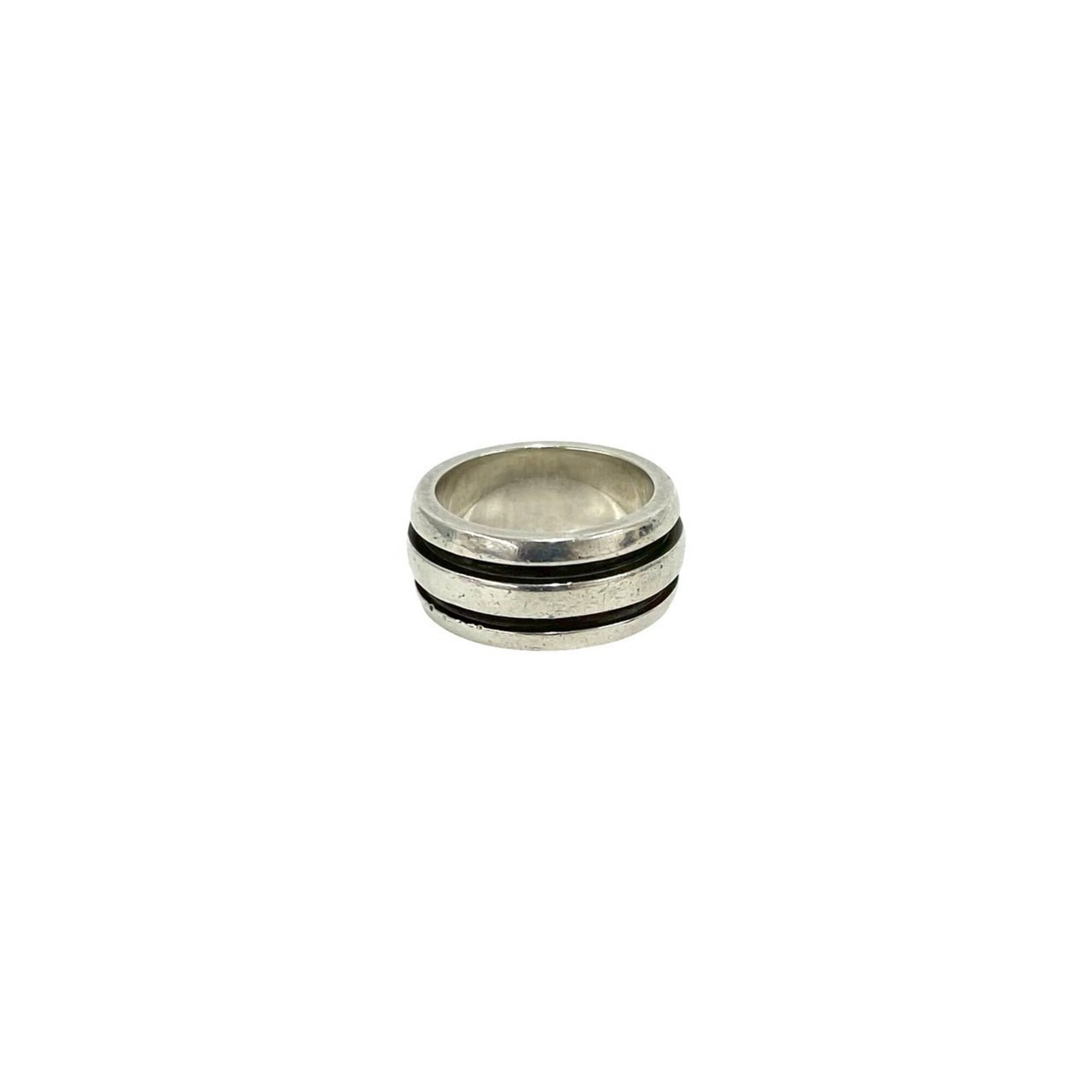 Tiffany Silver Silver 925 Band Ring (Pre-Owned)