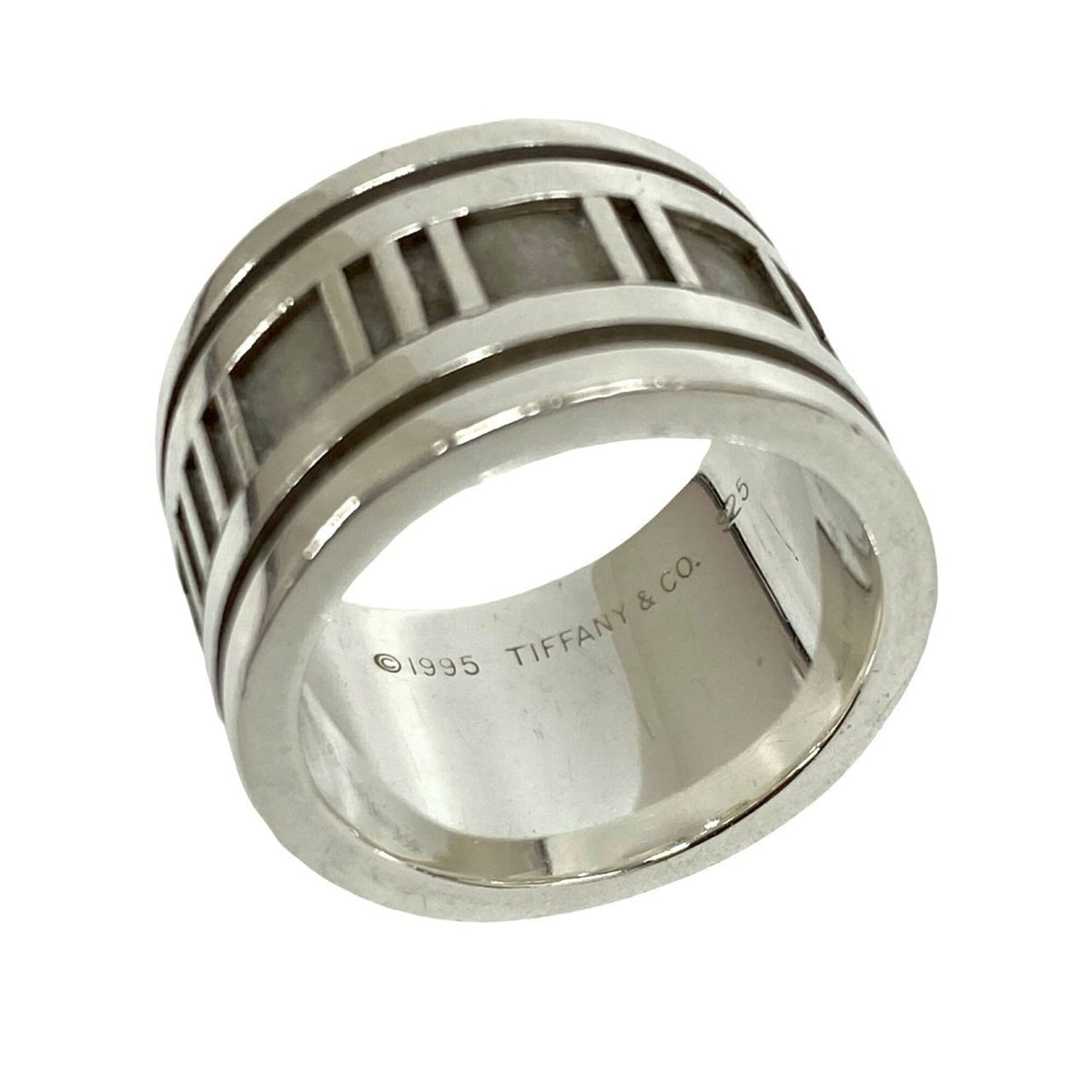 Tiffany Silver Silver 925 Band Ring (Pre-Owned)