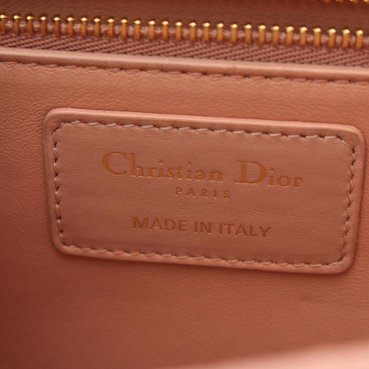 Christian Dior Pink Leather Handbag Shoulder Bag (Pre-Owned)