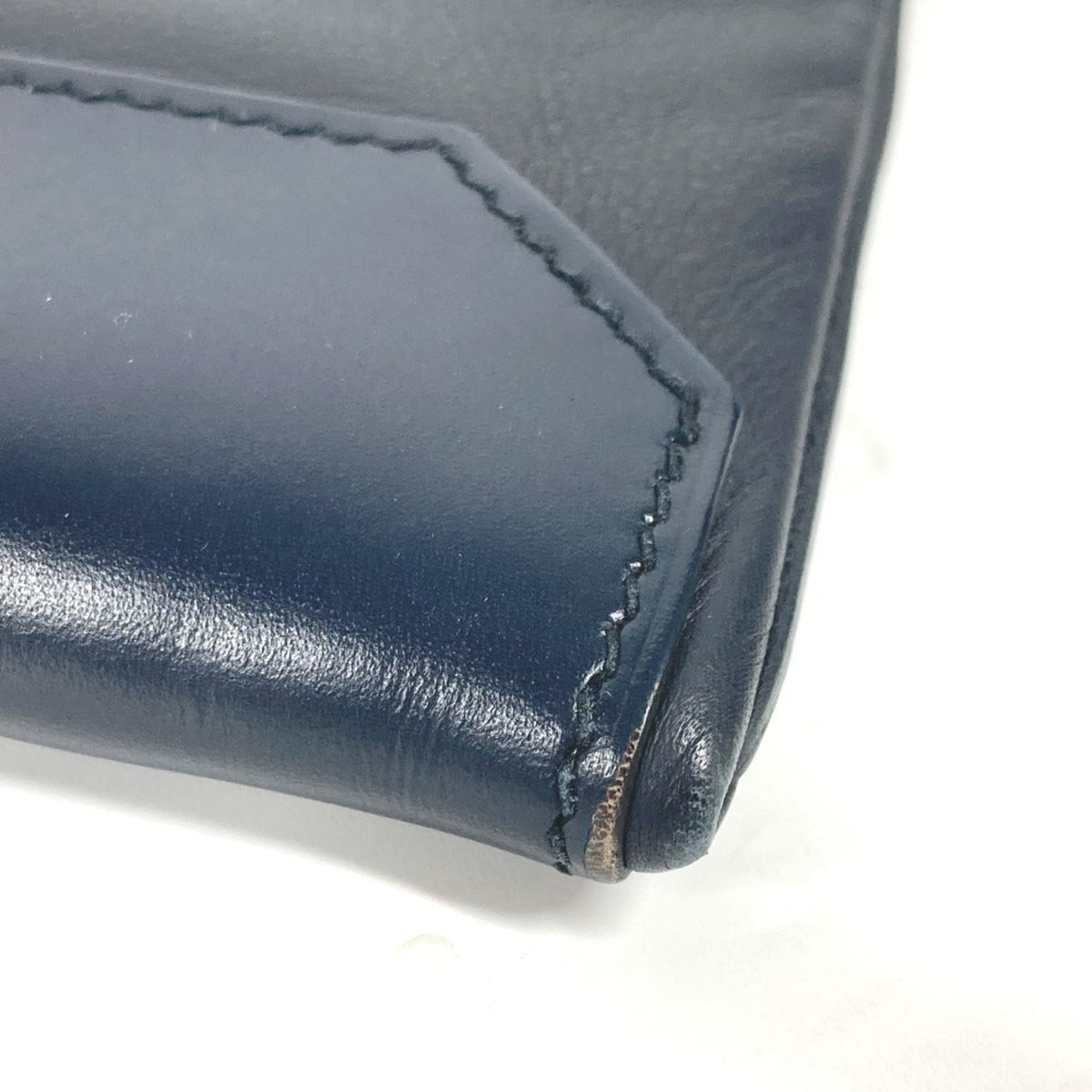 Hermes Navy Clutch Bag Pouch (Pre-Owned)