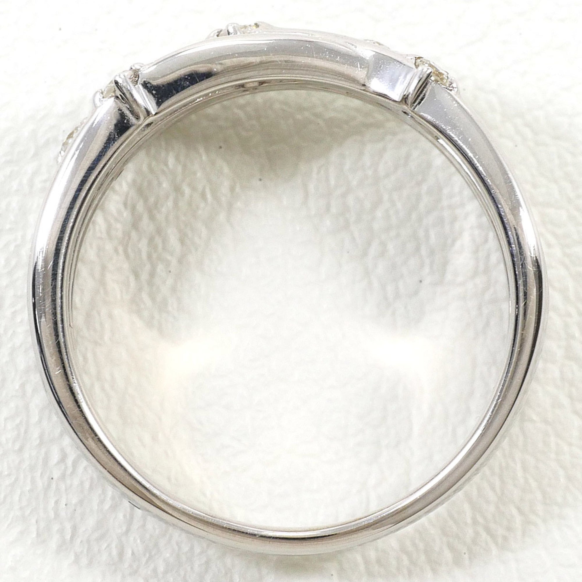 Unbranded White Gold White Gold (18K) Band Ring (Pre-Owned)