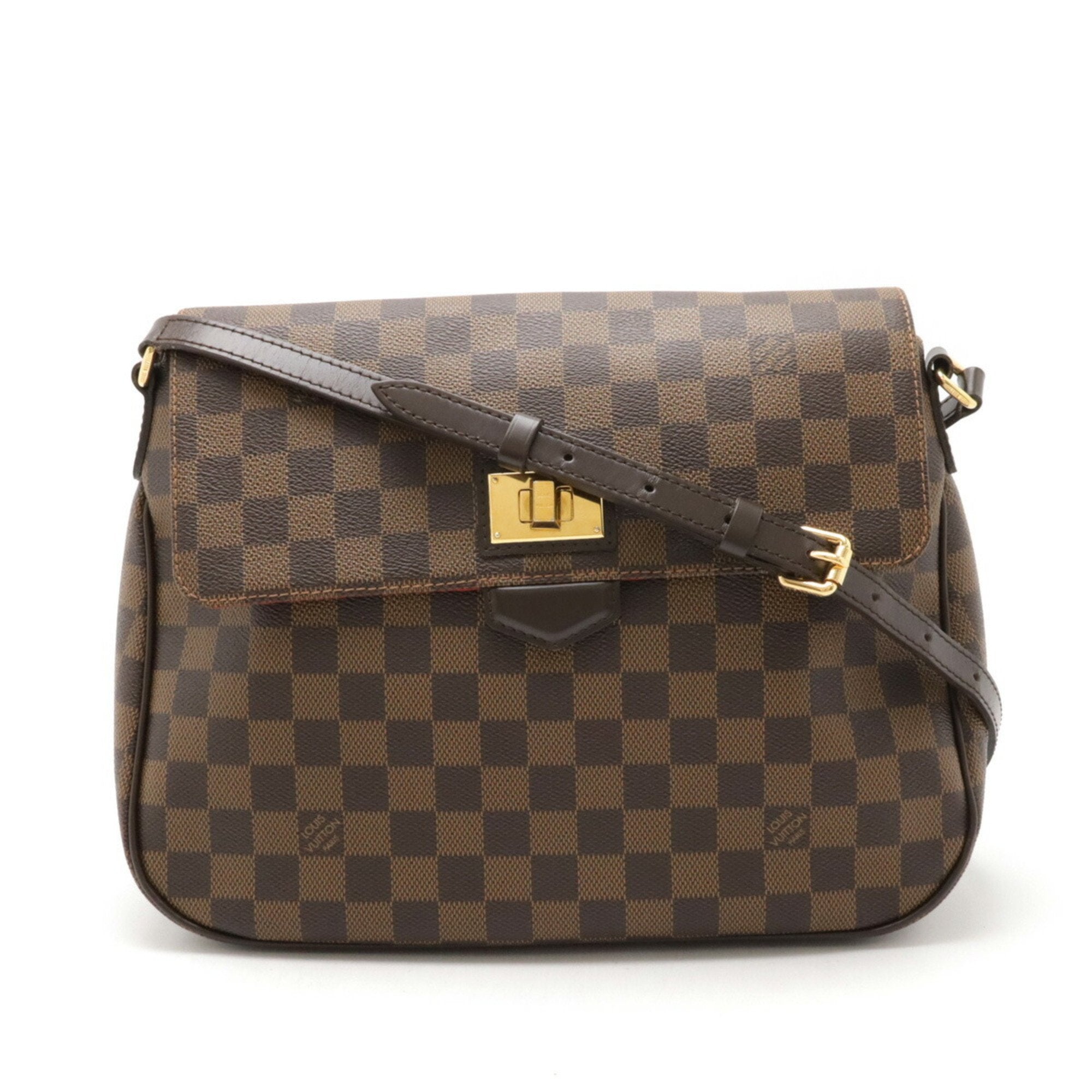 Louis Vuitton Brown Pvc Shoulder Bag (Pre-Owned)