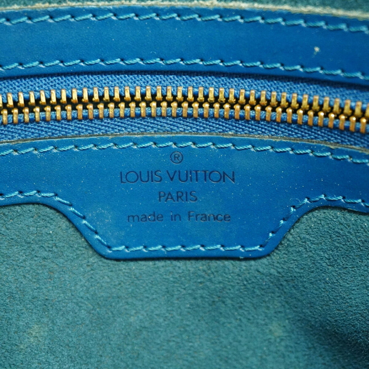 Louis Vuitton Toledo Blue Shoulder Bag (Pre-Owned)