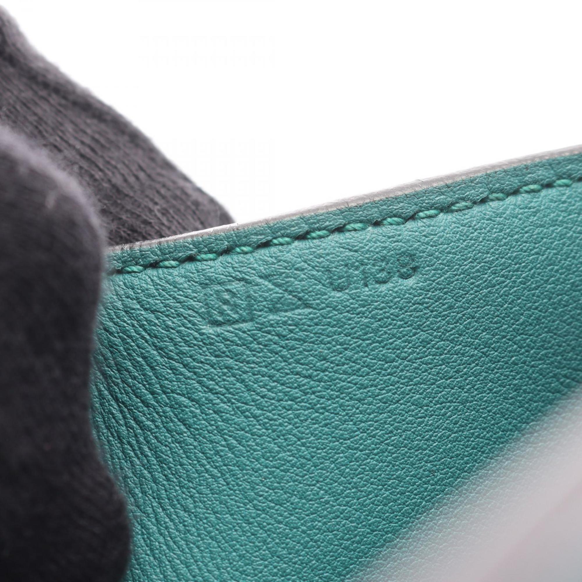 Hermes Green Swift Leather Handbag (Pre-Owned)