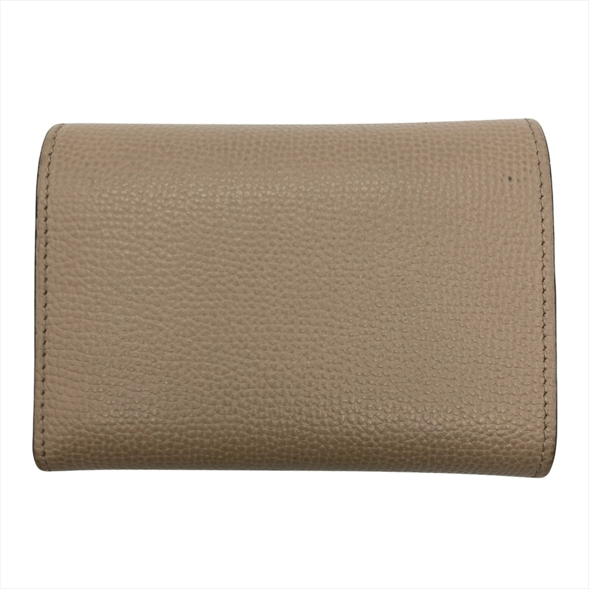 Loewe Beige Leather Wallet (Tri-Fold) (Pre-Owned)