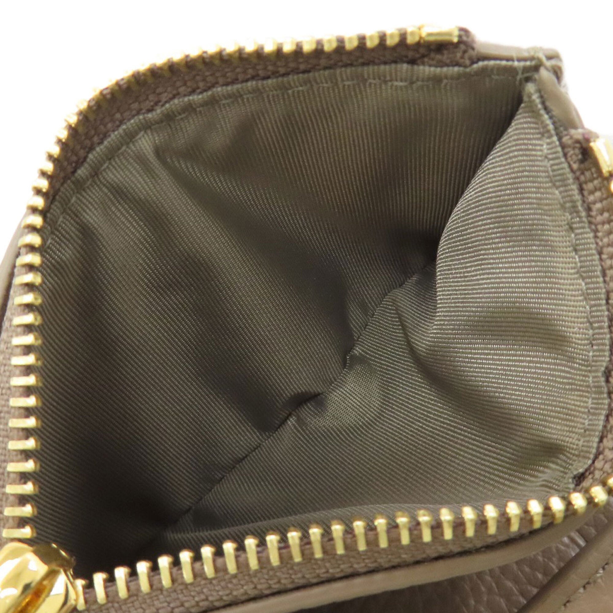 Bally Grayish Leather Wallet (Bi-Fold) (Pre-Owned)