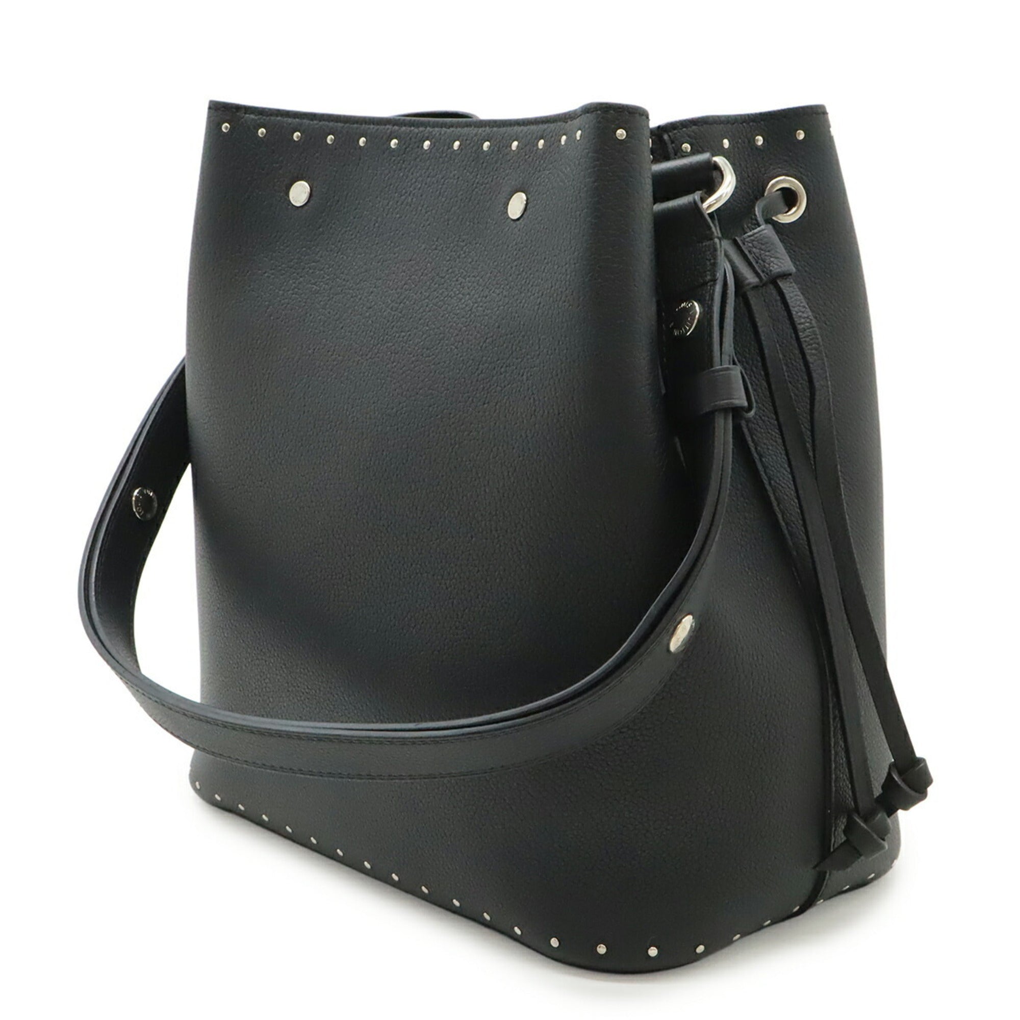 Louis Vuitton Black Noir Leather Shoulder Bag (Pre-Owned)