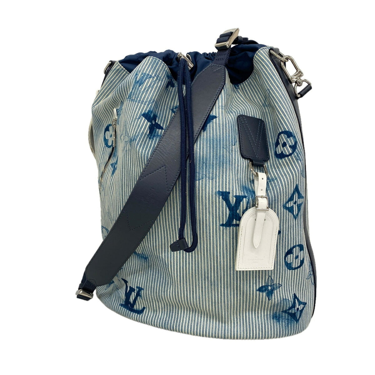 Louis Vuitton Blue Shoulder Bag (Pre-Owned)