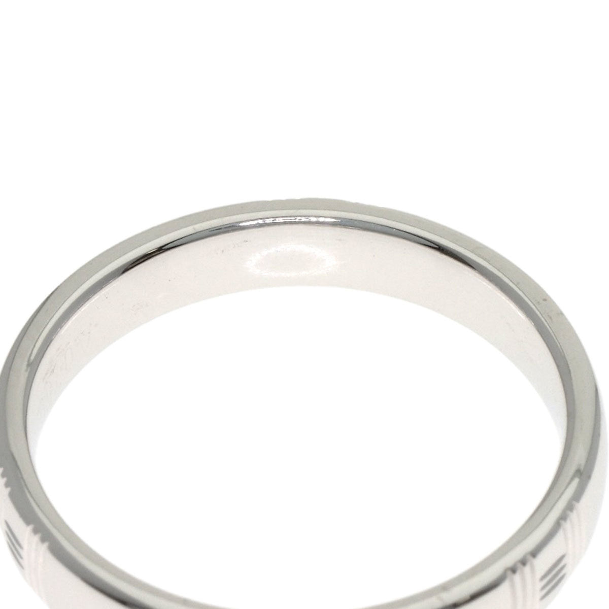 Hermes White Gold (18K) Band Ring (Pre-Owned)