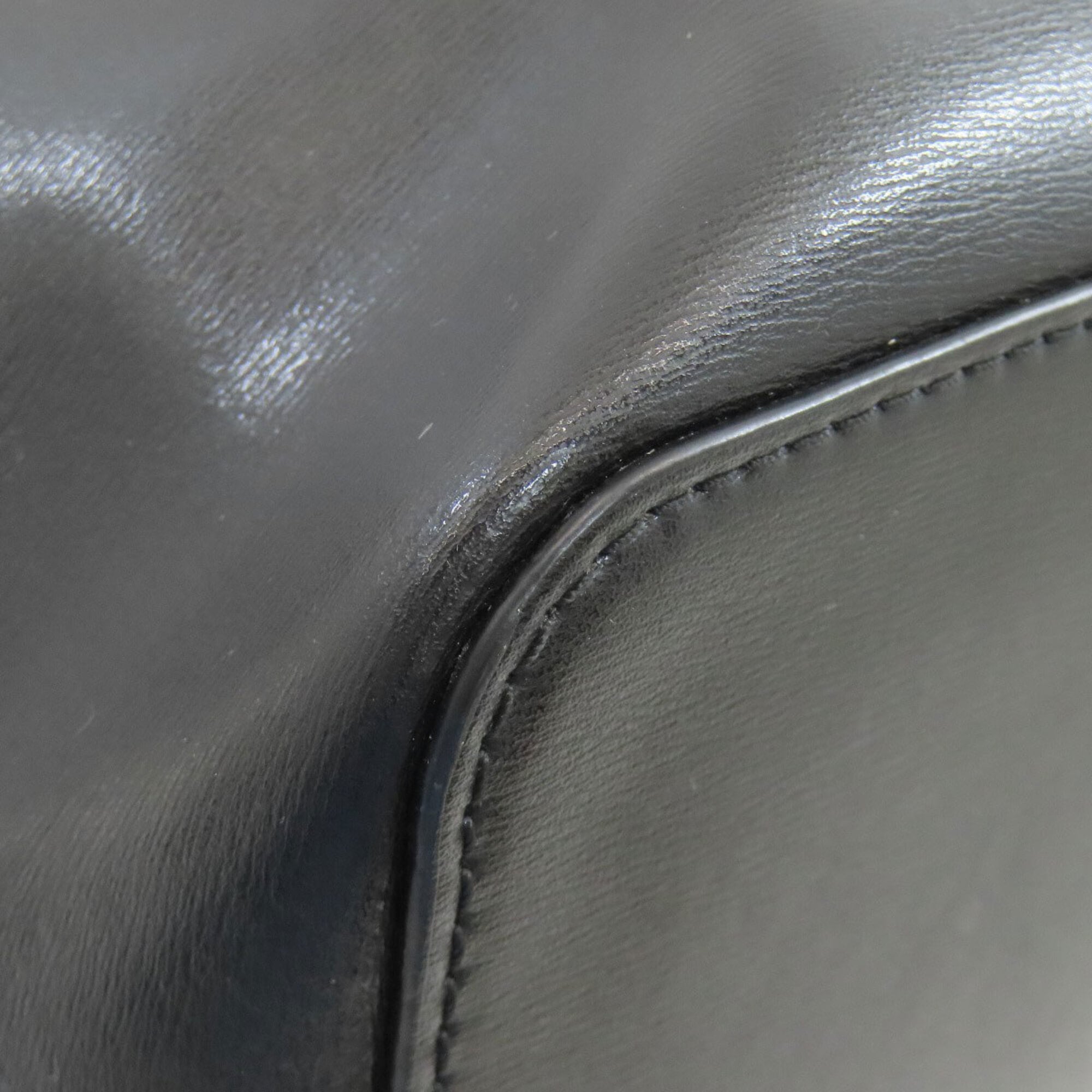 Michael Kors Black Leather Tote Bag (Pre-Owned)