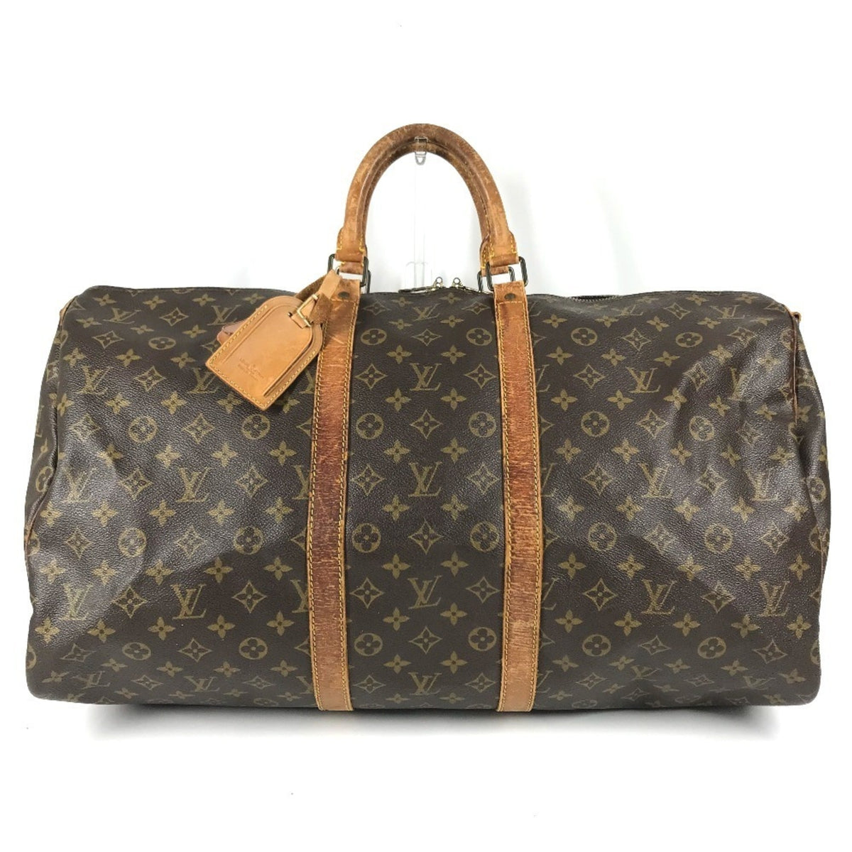 Louis Vuitton Brown Monogram Canvas Boston Bag Handbag (Pre-Owned)