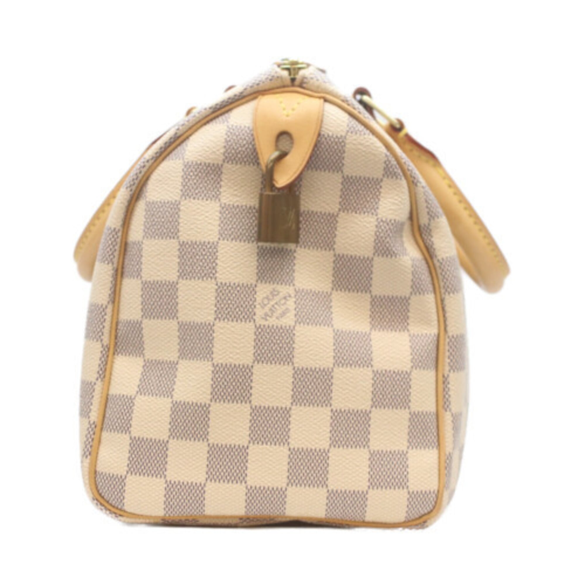 Louis Vuitton Beige Damier Azur Handbag (Pre-Owned)