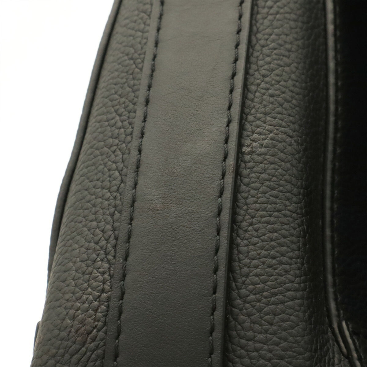 Louis Vuitton Black Noir Leather Shoulder Bag (Pre-Owned)