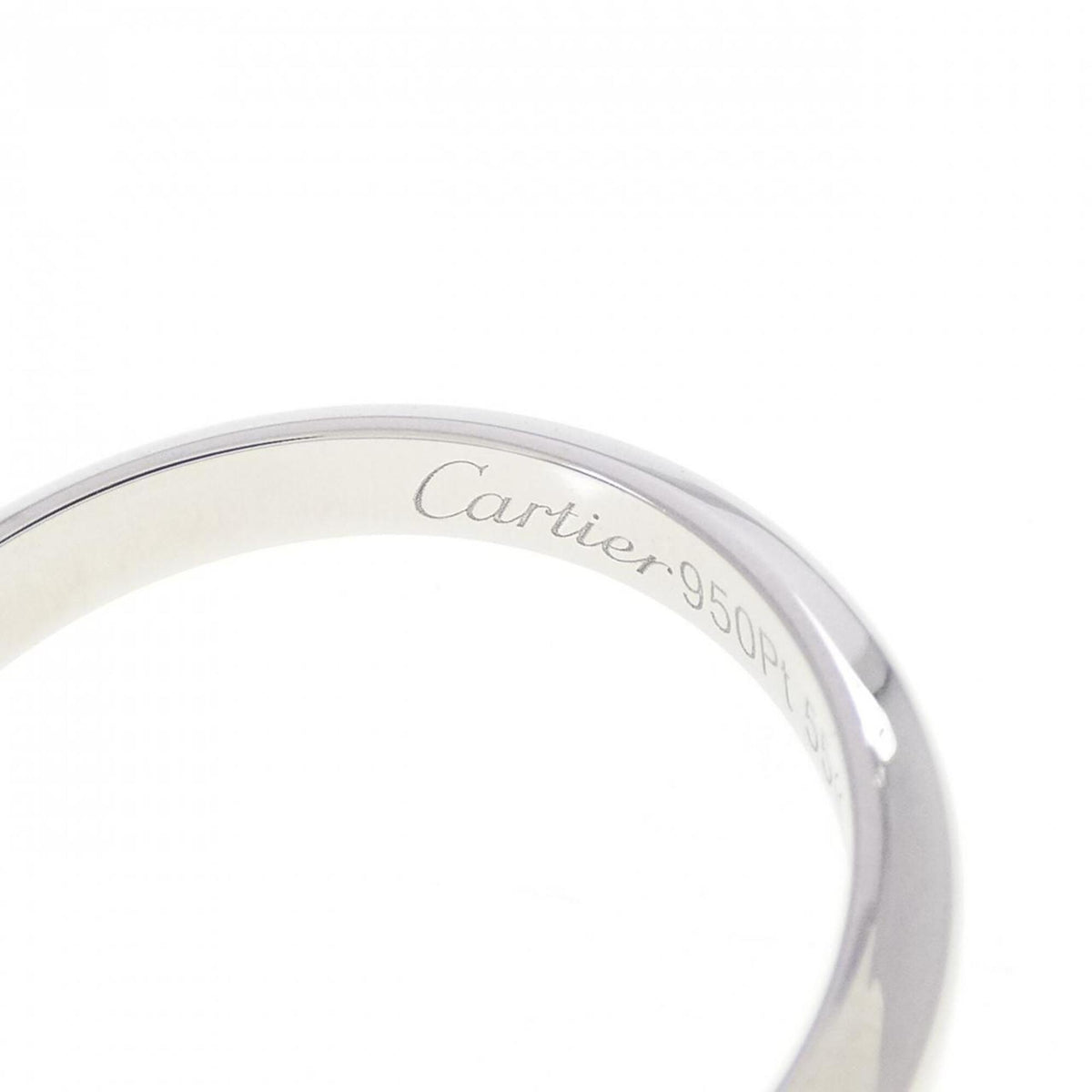 Cartier Platinum 950 Band Ring (Pre-Owned)