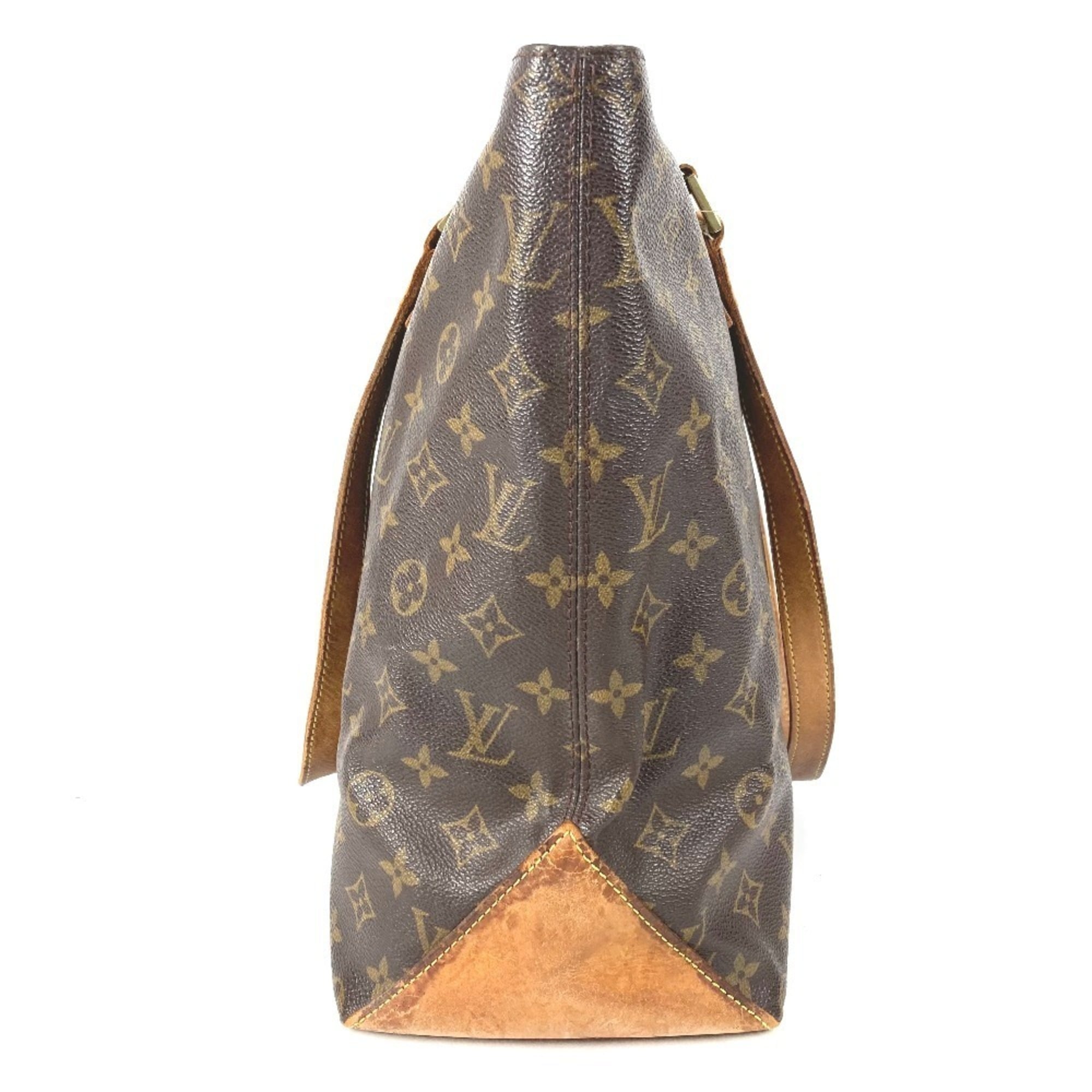 Louis Vuitton Brown Monogram Monogram Canvas Shoulder Bag Tote Bag (Pre-Owned)