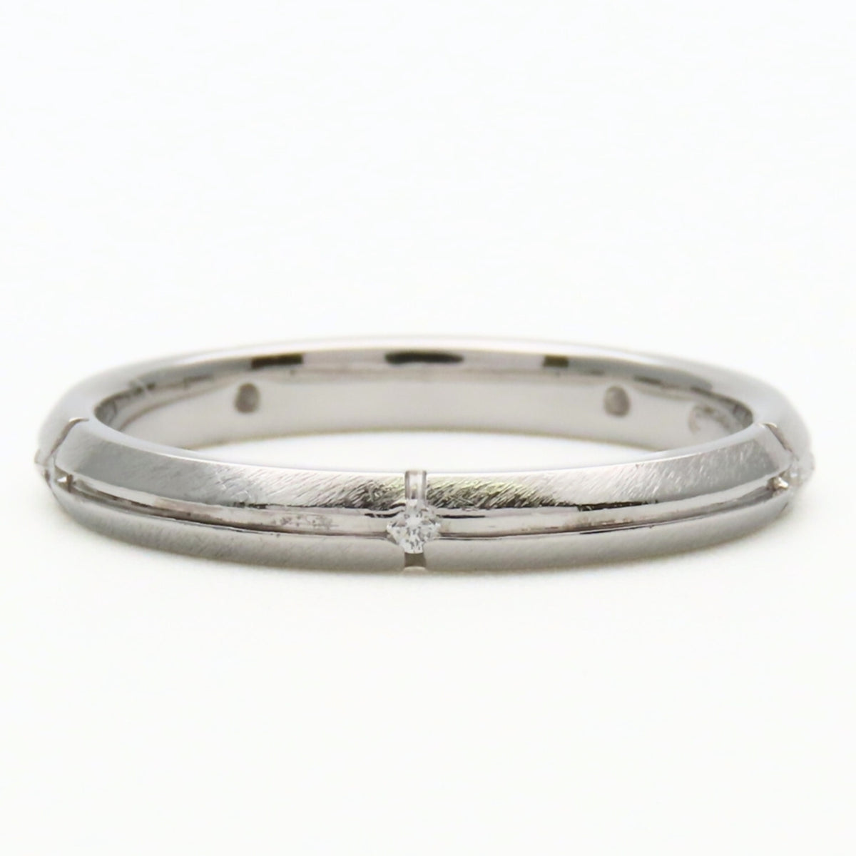 Tiffany White Gold White Gold (18K) Band Ring (Pre-Owned)