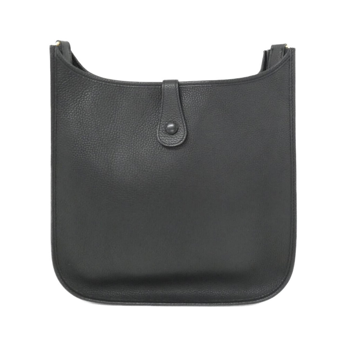 Hermes Black Fjord Leather Handbag (Pre-Owned)