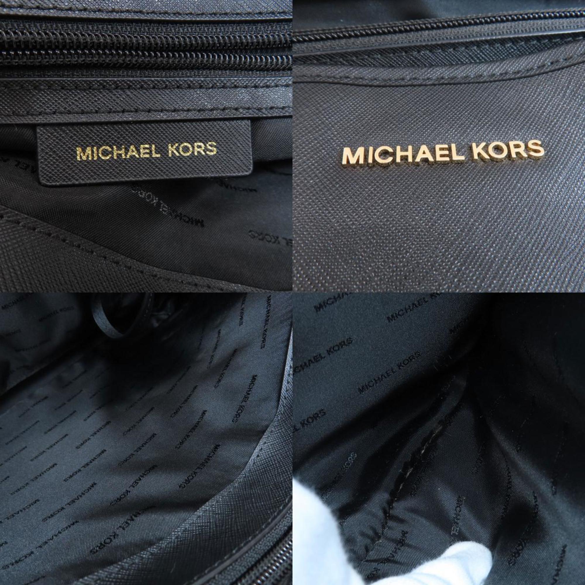 Michael Kors Black Pvc Tote Bag (Pre-Owned)