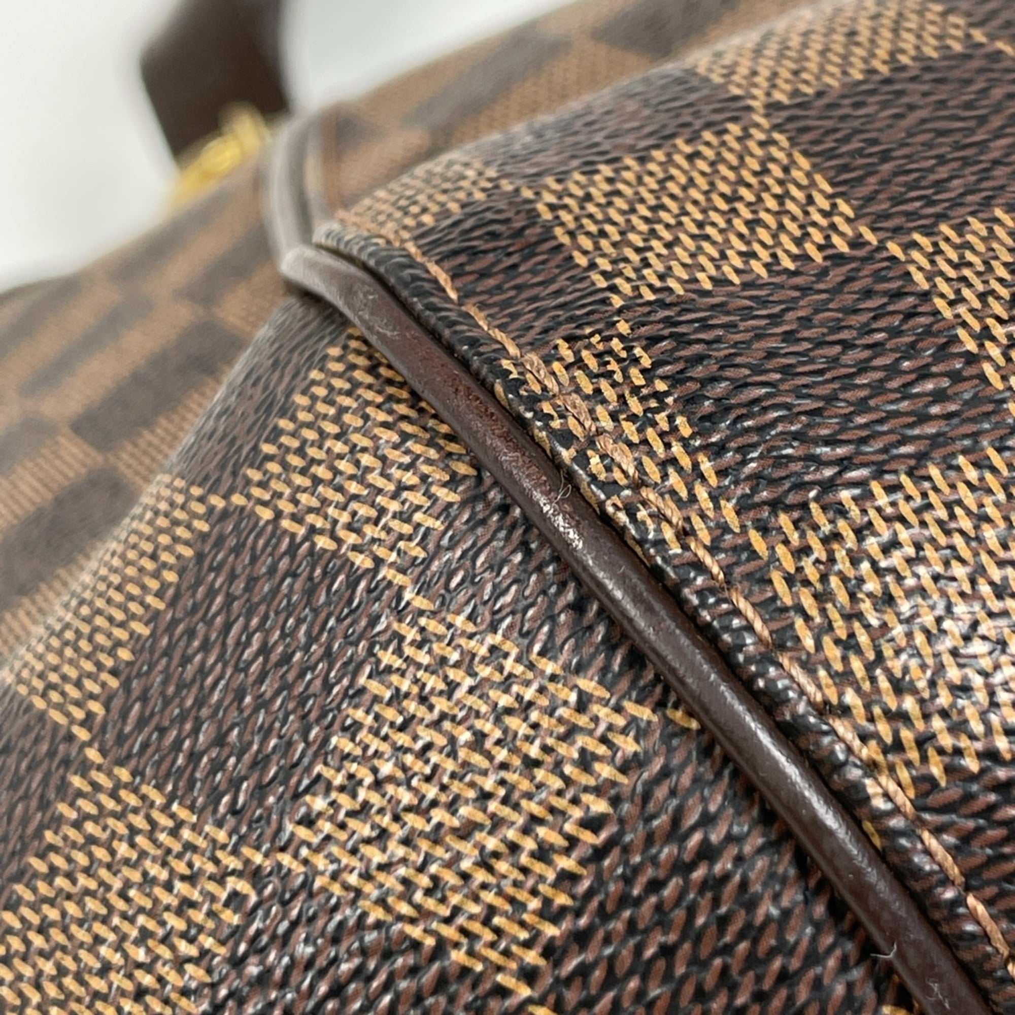 Louis Vuitton Brown Damier Canvas Damier Canvas Tote Bag (Pre-Owned)