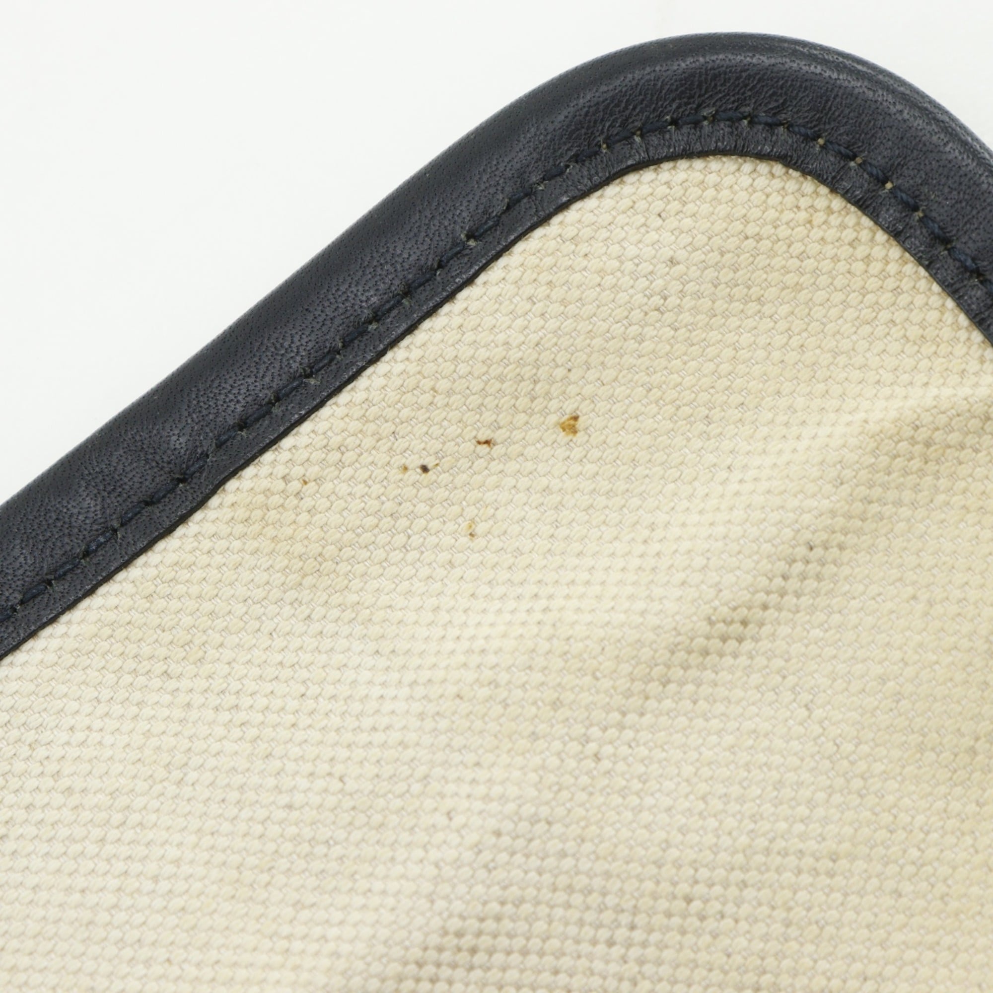 Gucci Navy Gg Supreme Canvas Shoulder Bag (Pre-Owned)